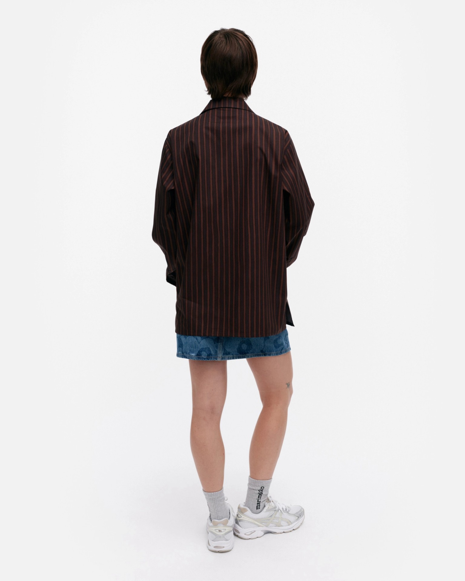 Jokapoika, Kioski cotton shirt, black, brown,