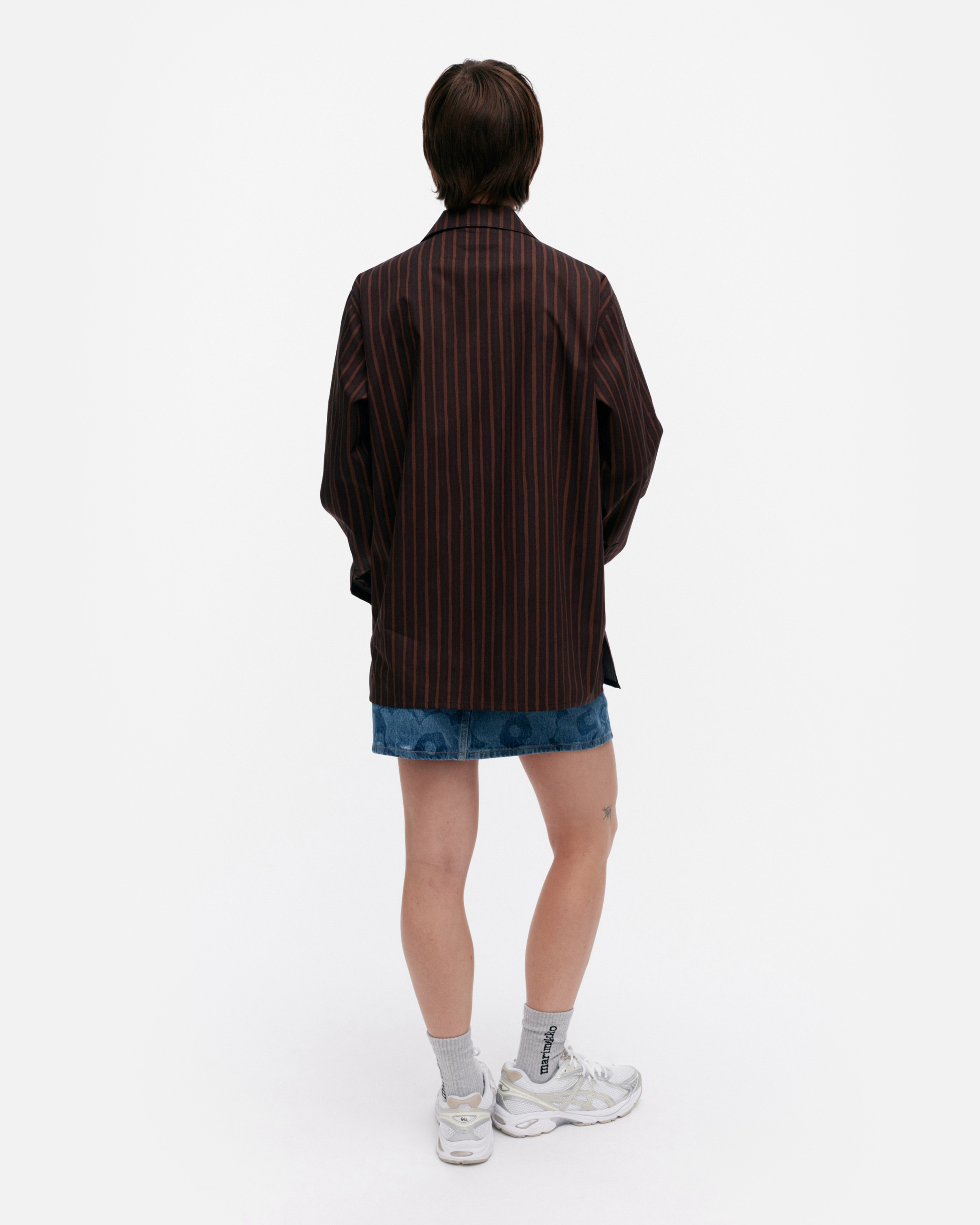 Jokapoika, Chemise en coton Kioski, noir, marron,