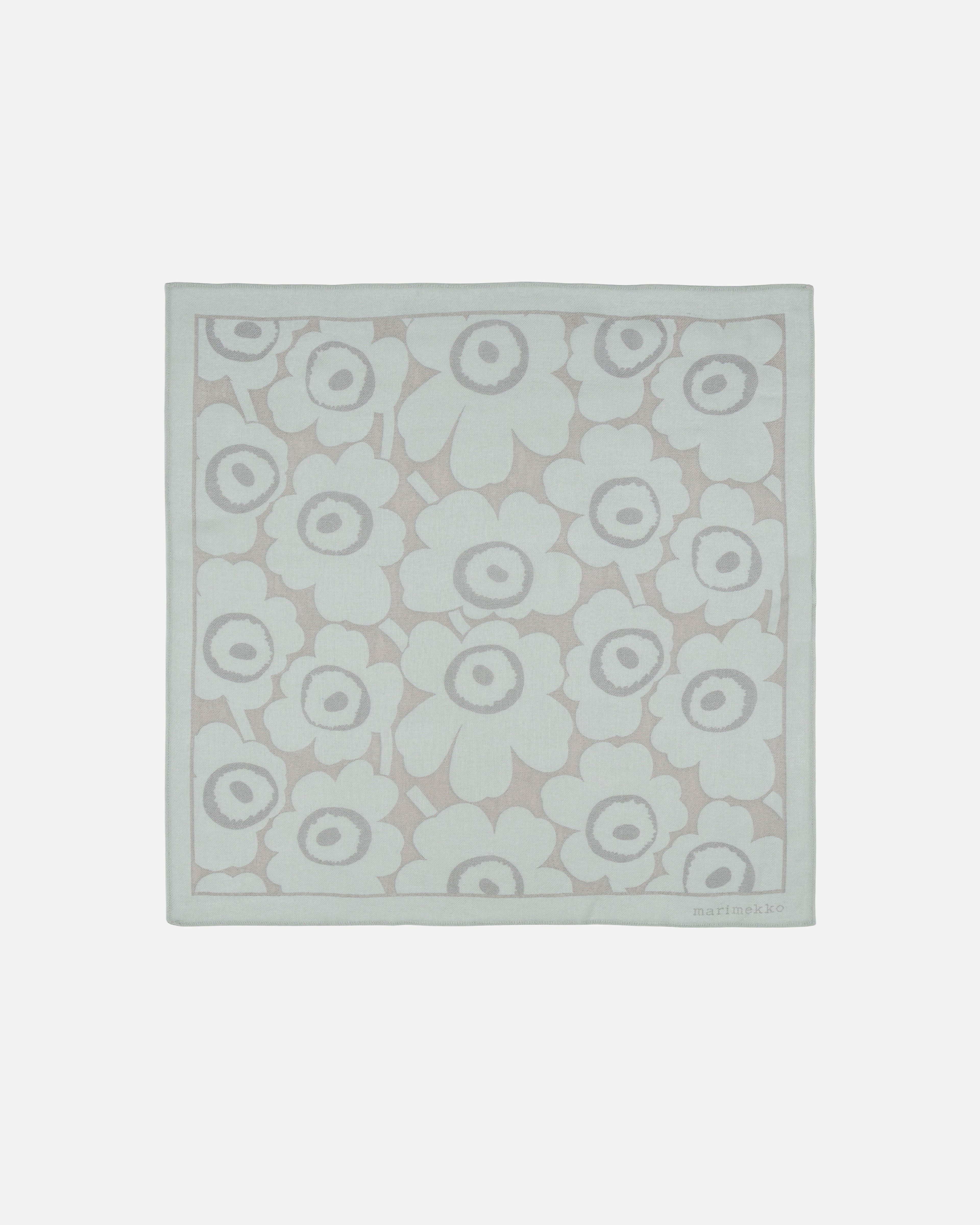 Kuittaus Unikko, Scarf, grey, light grey,