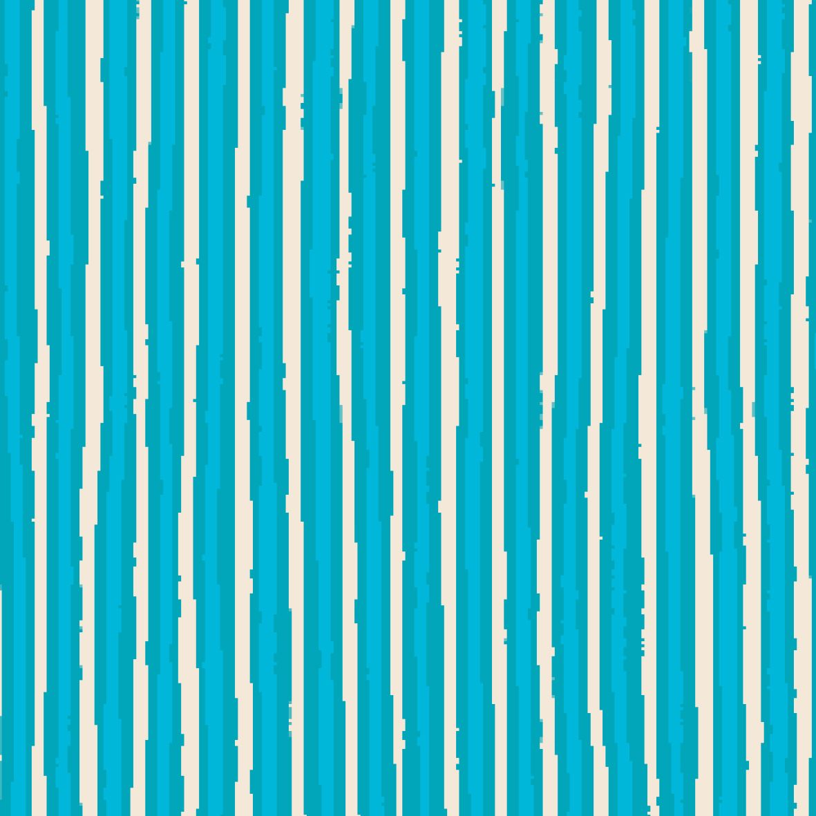 turquoise, off white