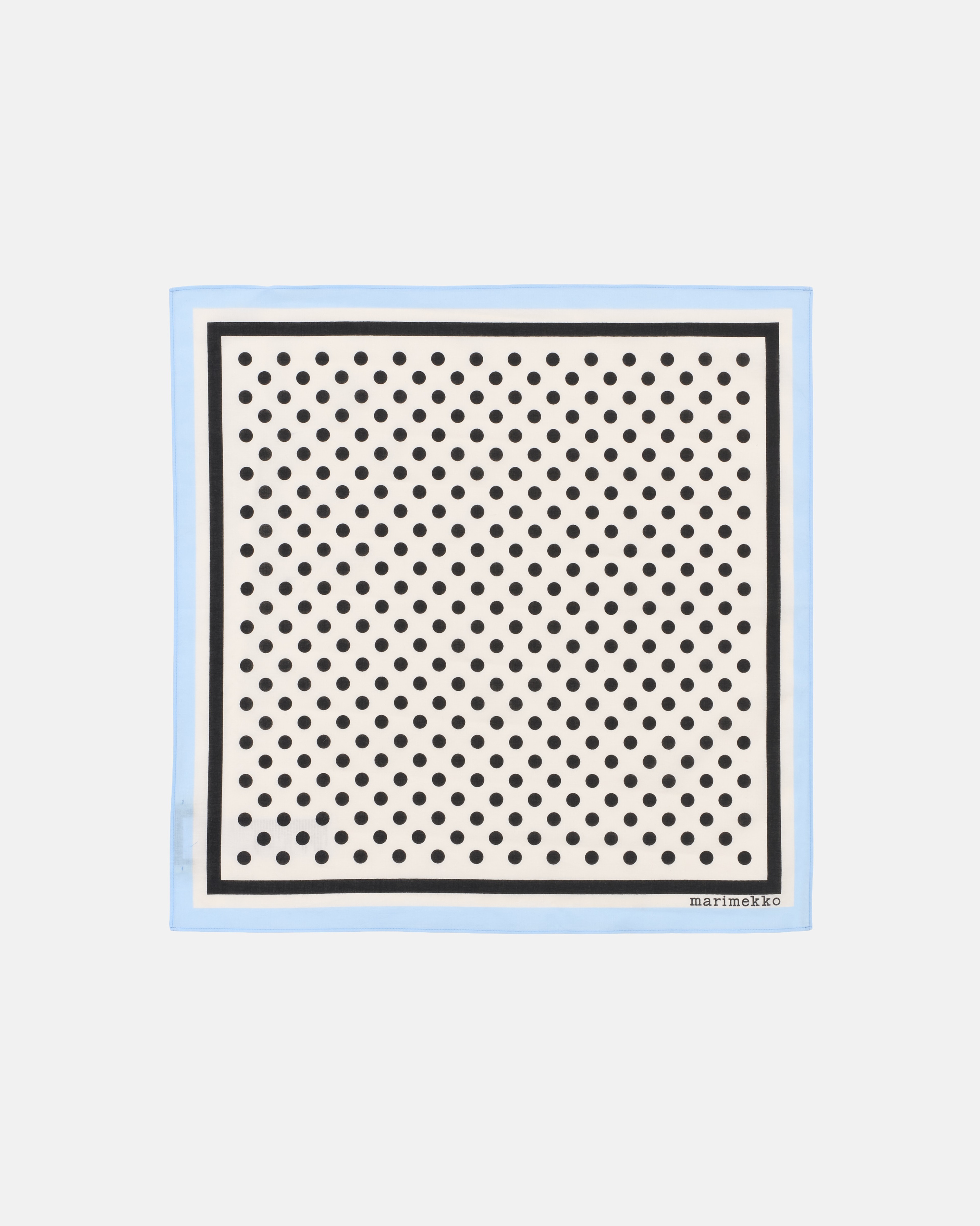 Astrilli Pallo, Kioski Scarf, off white, black, light blue,