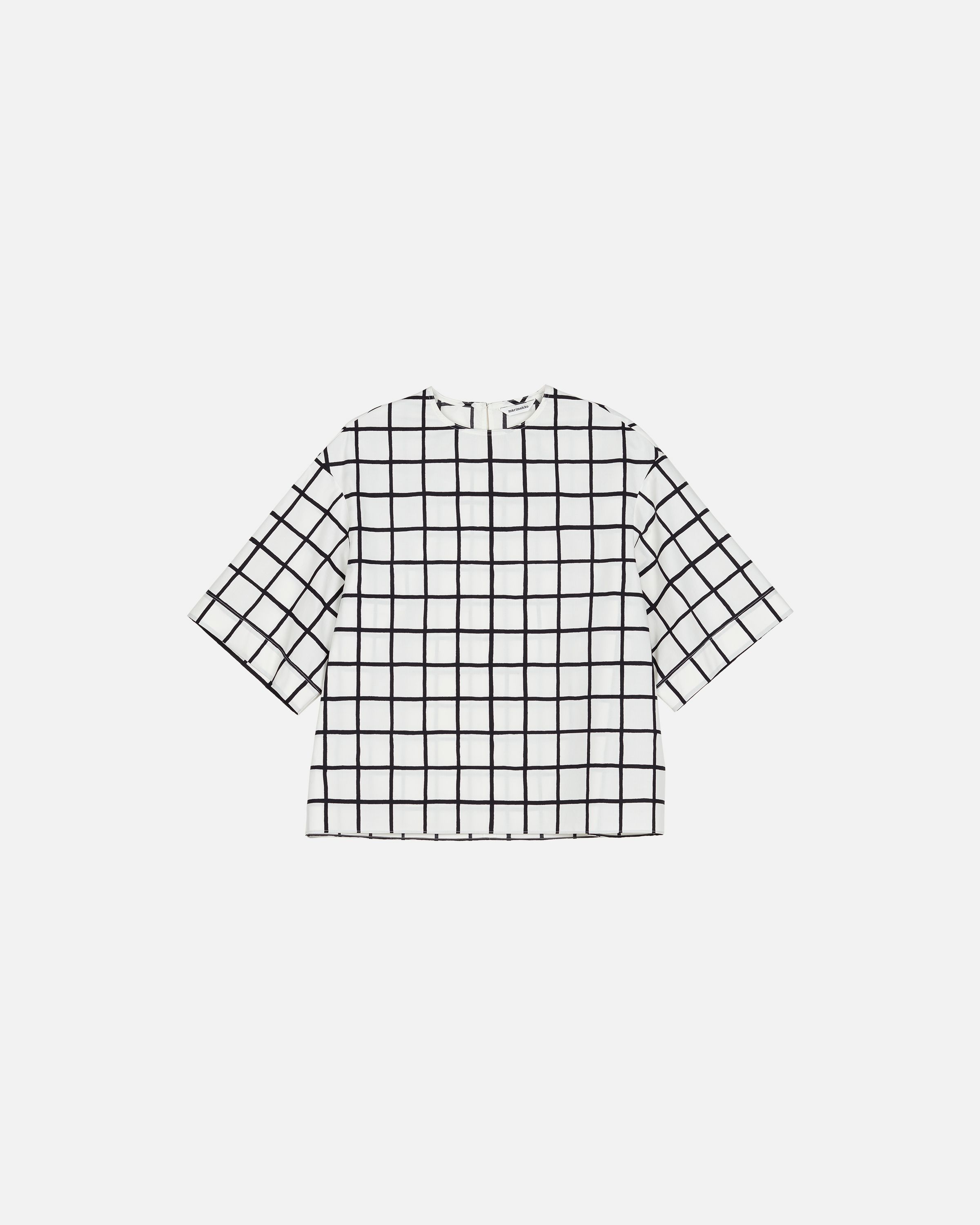 Kansio Iso Ruutu Blouse | Marimekko