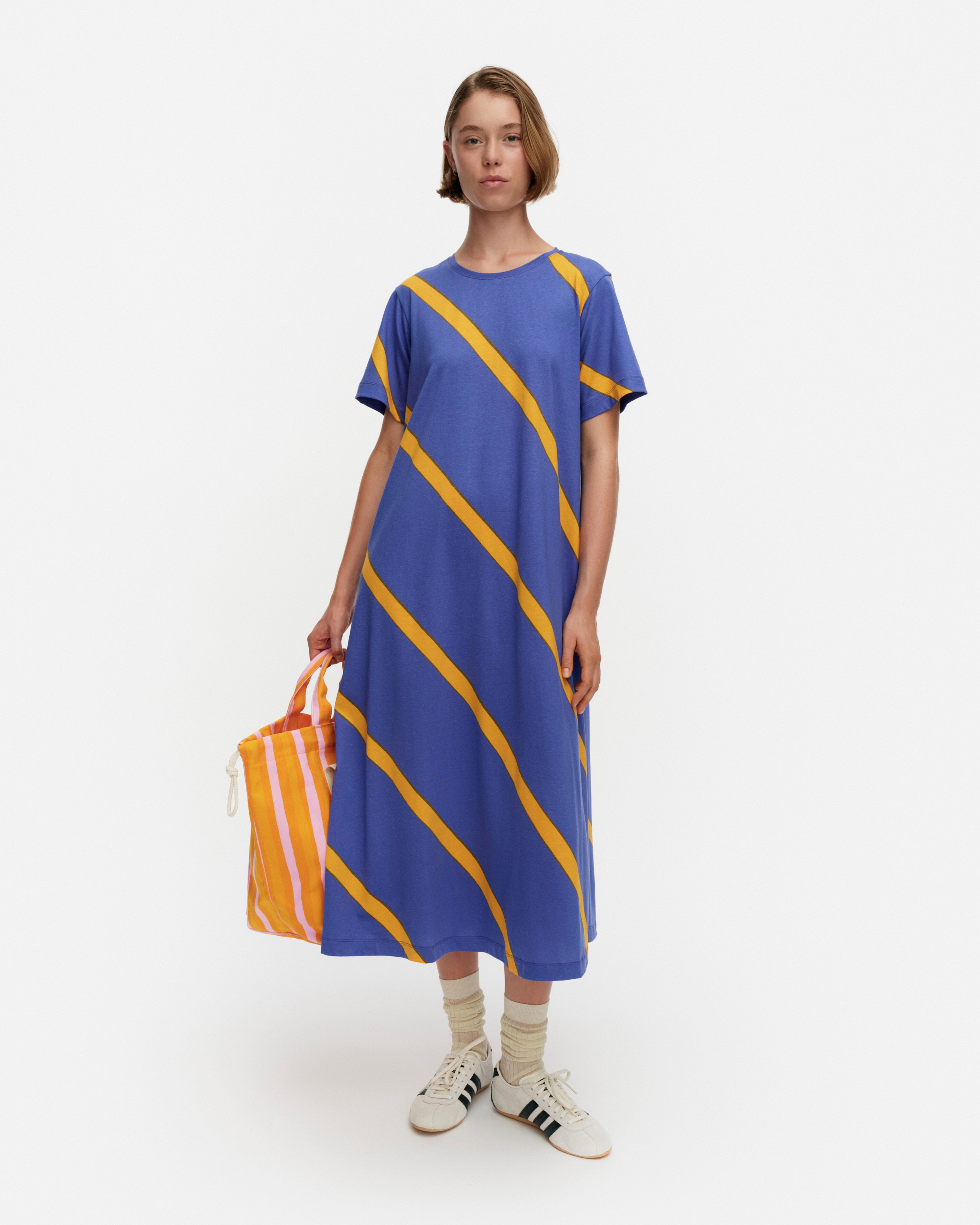 Pisteinen Basso, Dress, blue, yellow,