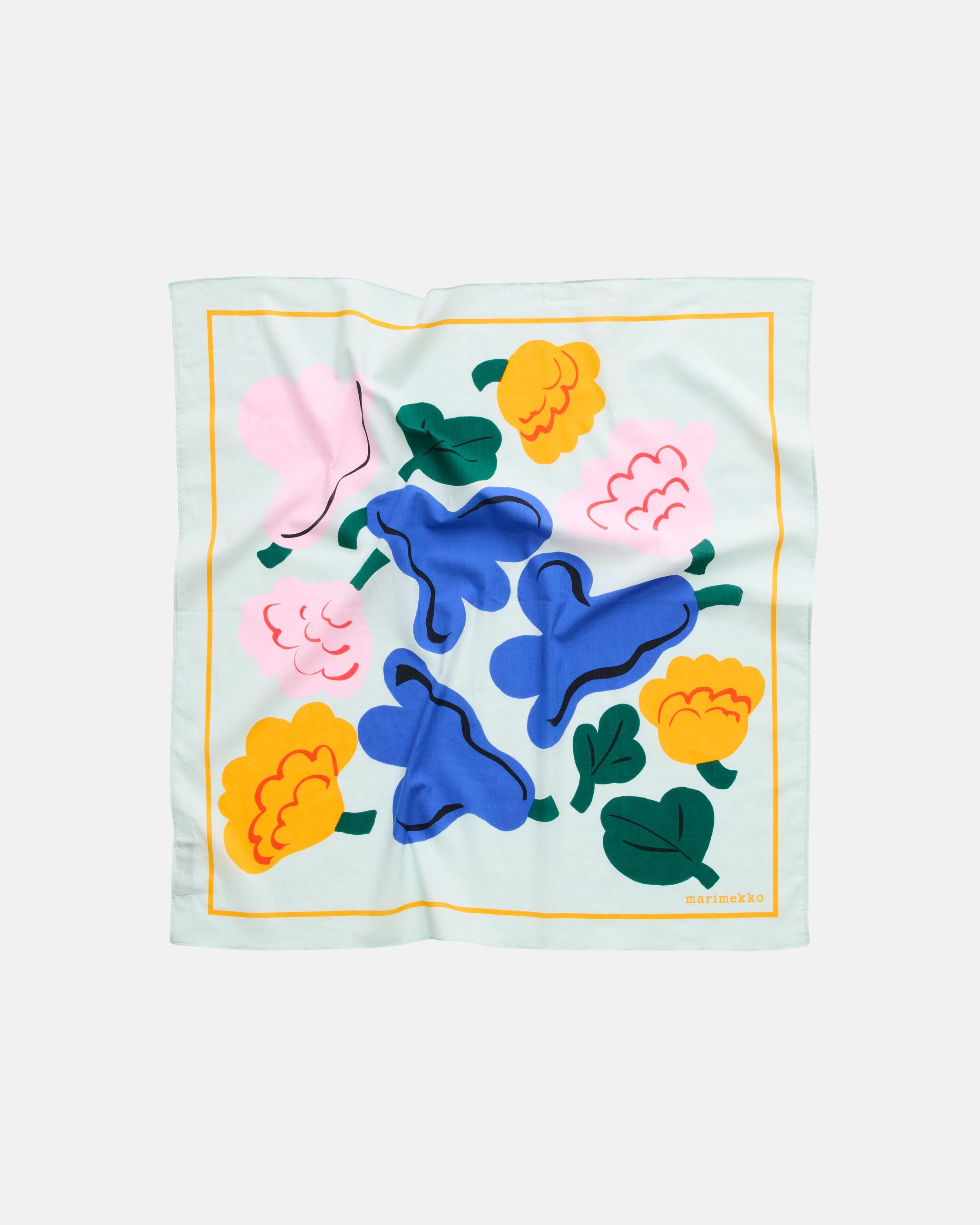 Pesofati Kukasta Kukkaan Scarf | Marimekko
