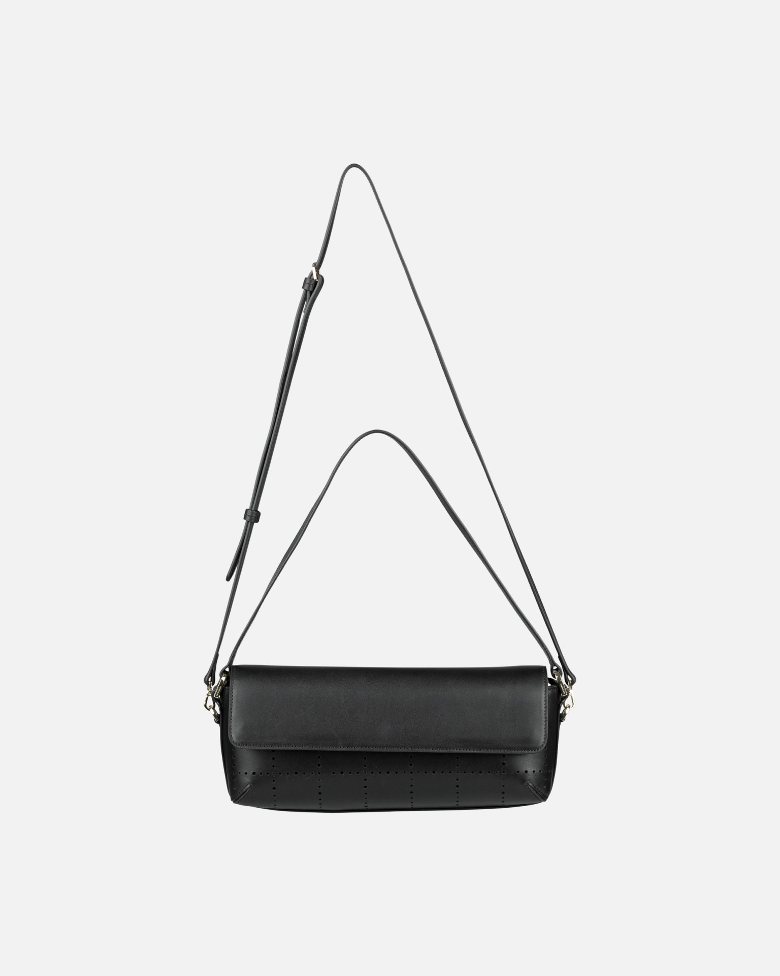 Imprint Clutch Tiiliskivi, Bag, black,