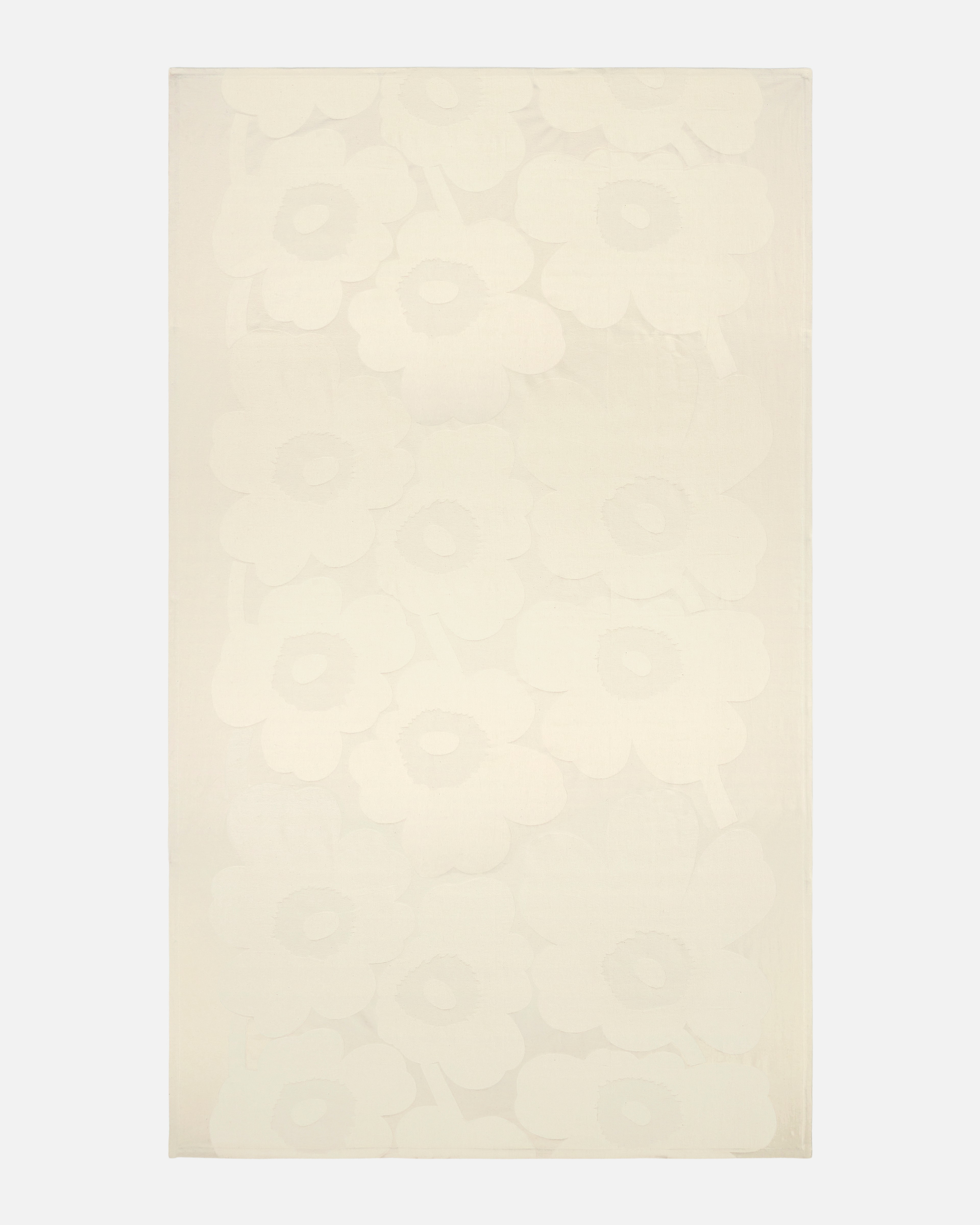 Unikko, Pöytäliina 140 x 250 cm, luonnonvalkoinen,