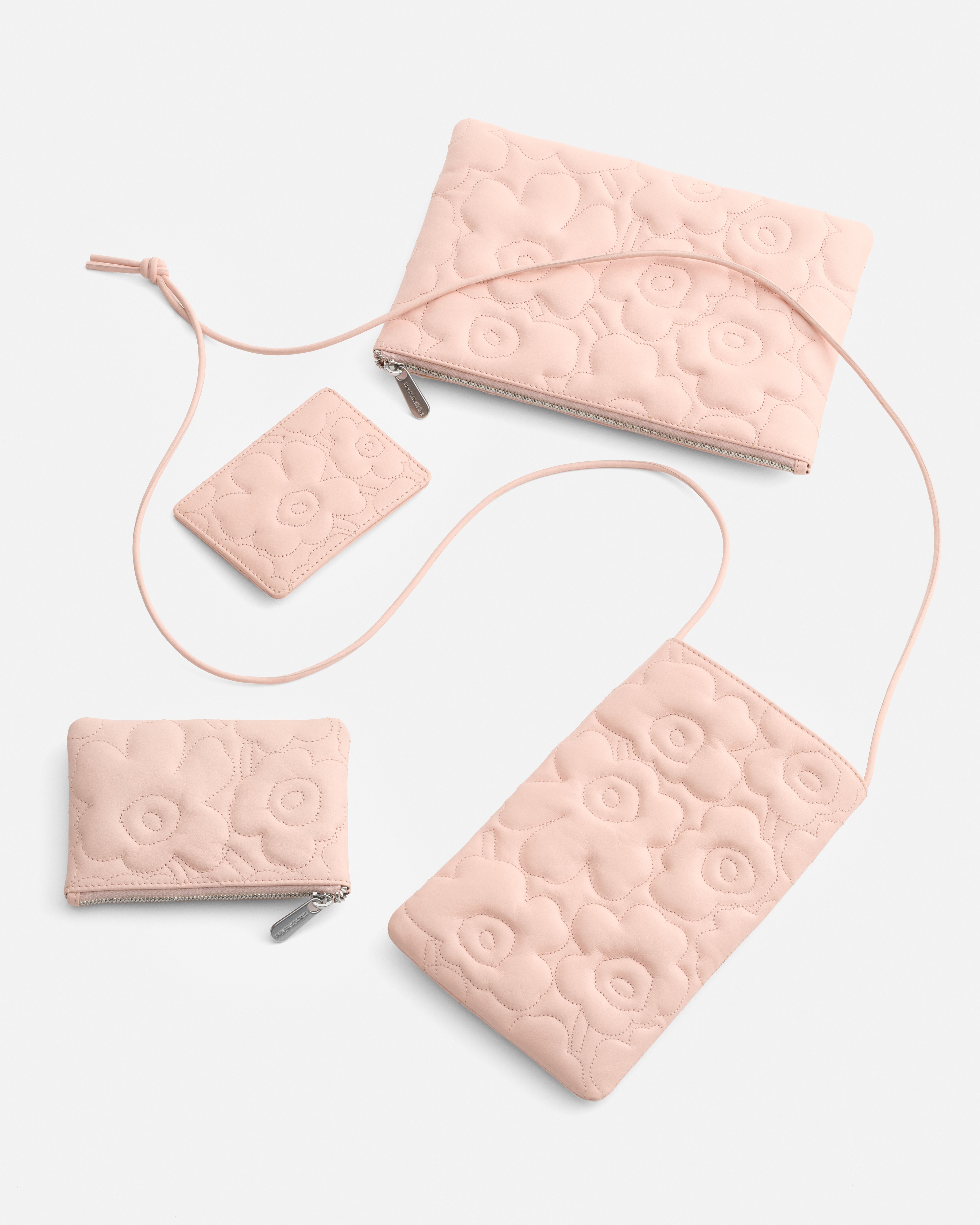 Card Holder Unikko Wallet light pink | Marimekko