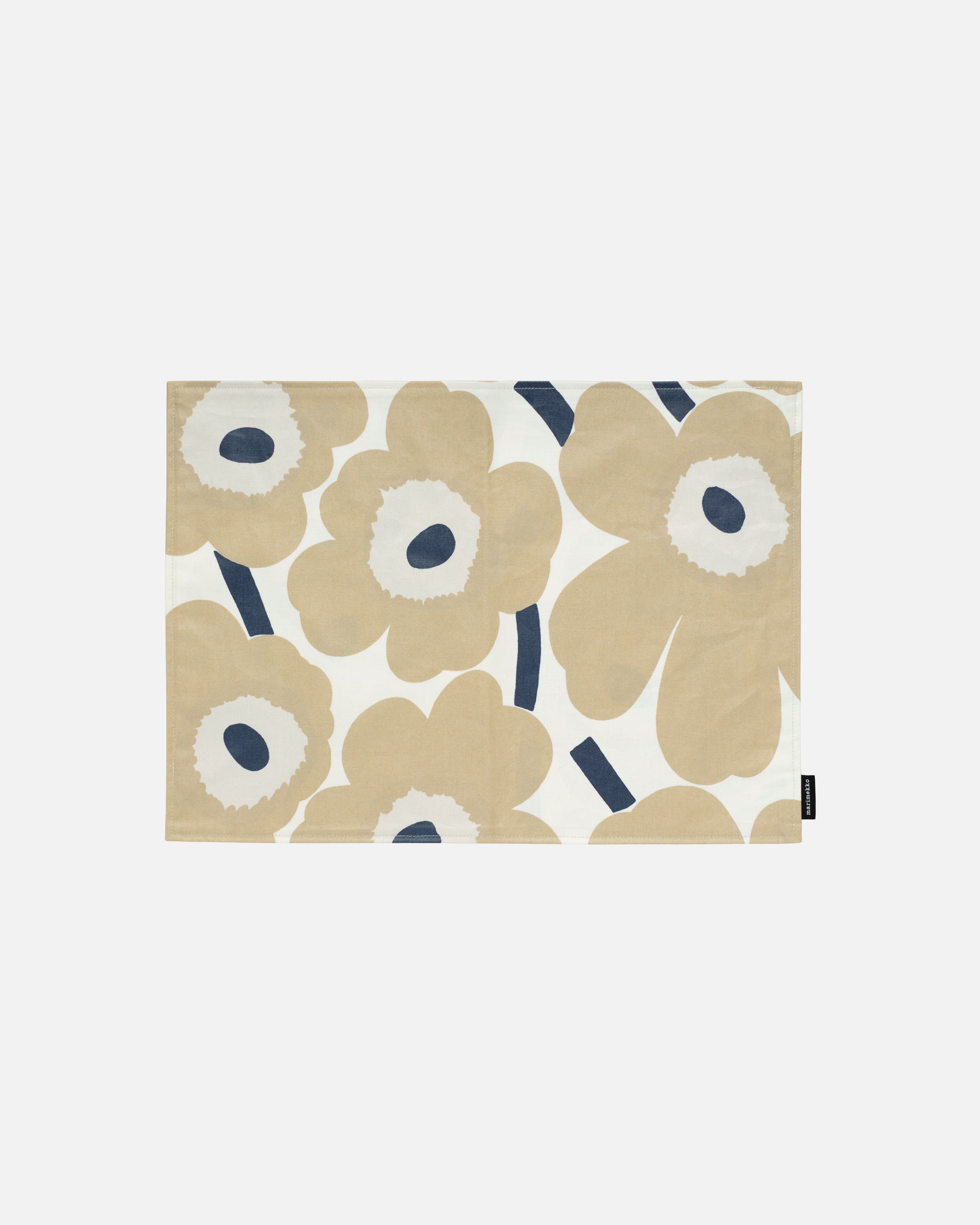 Pieni Unikko, Placemat, white,beige,dark blue,