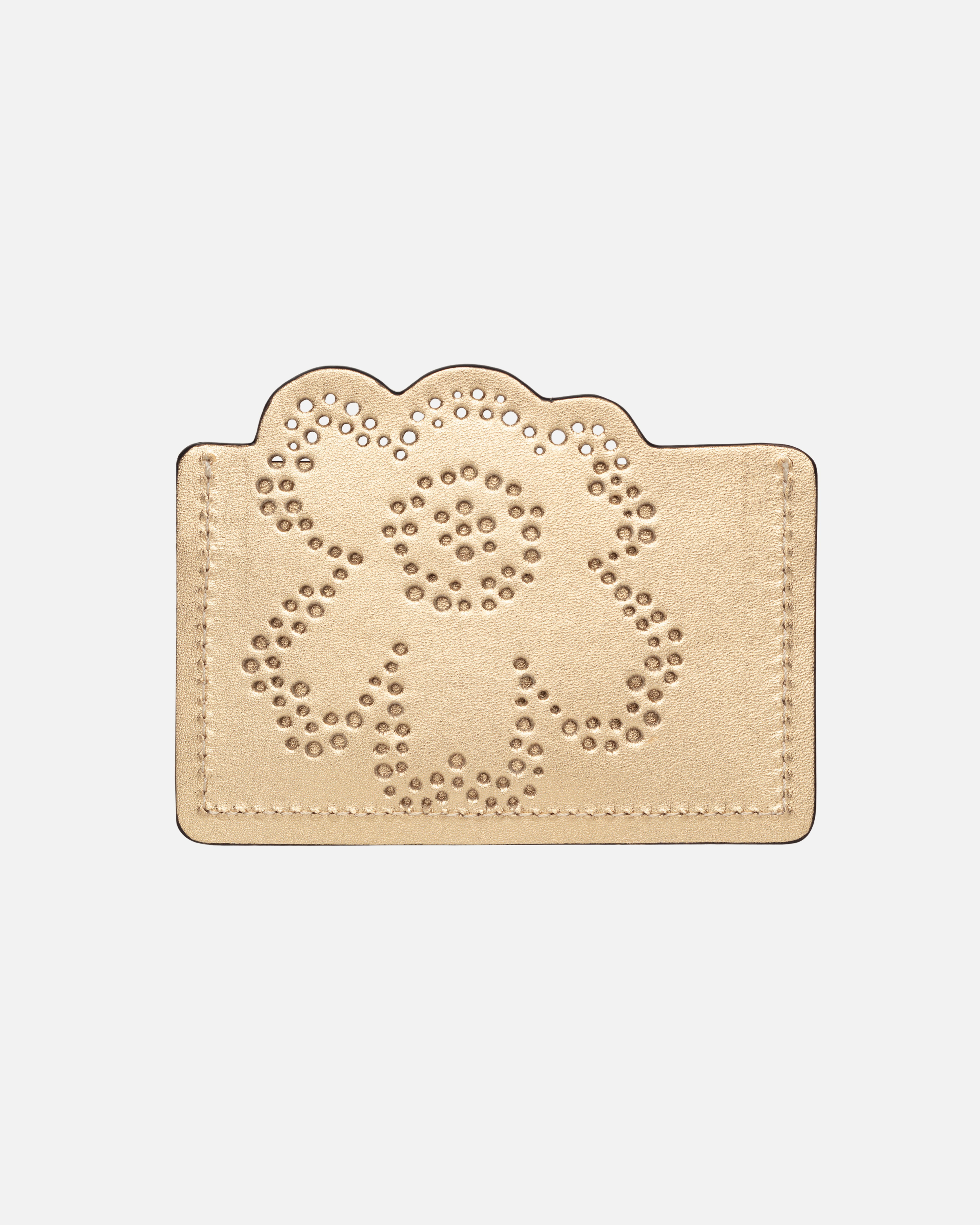 Imprint Card Holder Unikko, Lompakko, kulta,