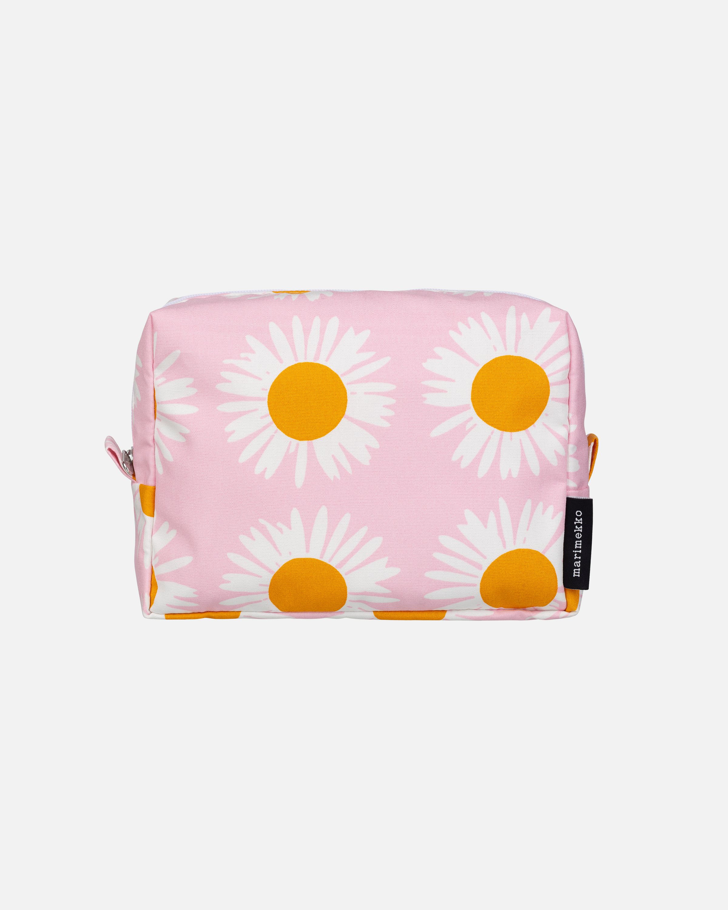 Vilja Mini Unikko Cosmetic Bag orange, pink | Marimekko