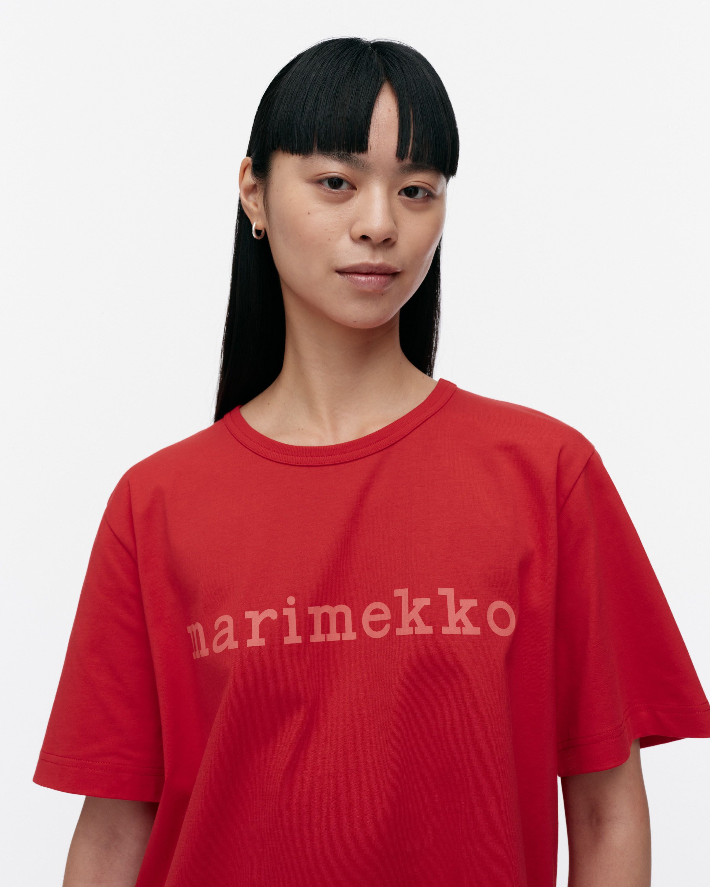 Vihne Logo Placement Kioski t-shirt | Marimekko