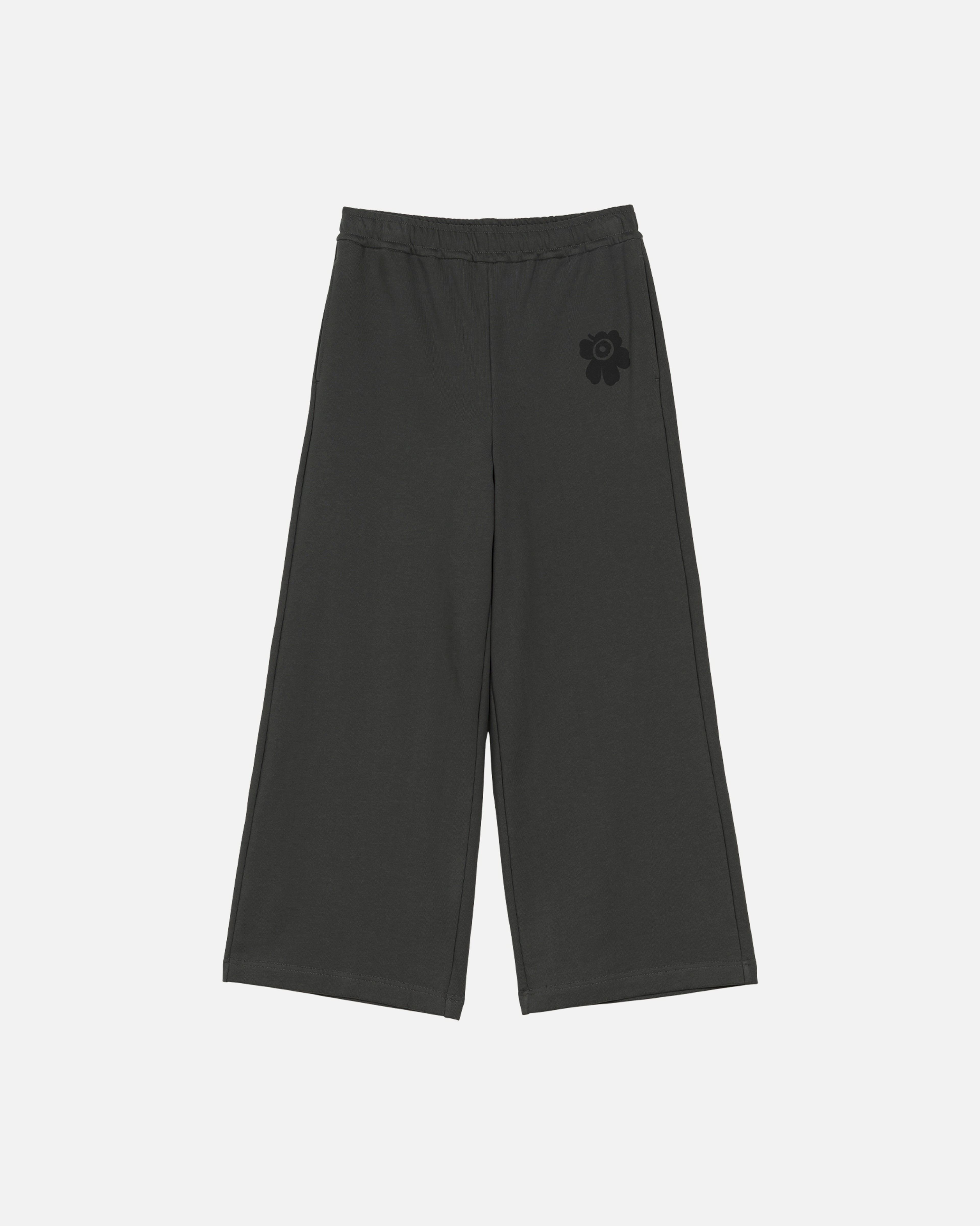 Naturaali Unikko Placement, Kioski sweatpants, dark grey, black,