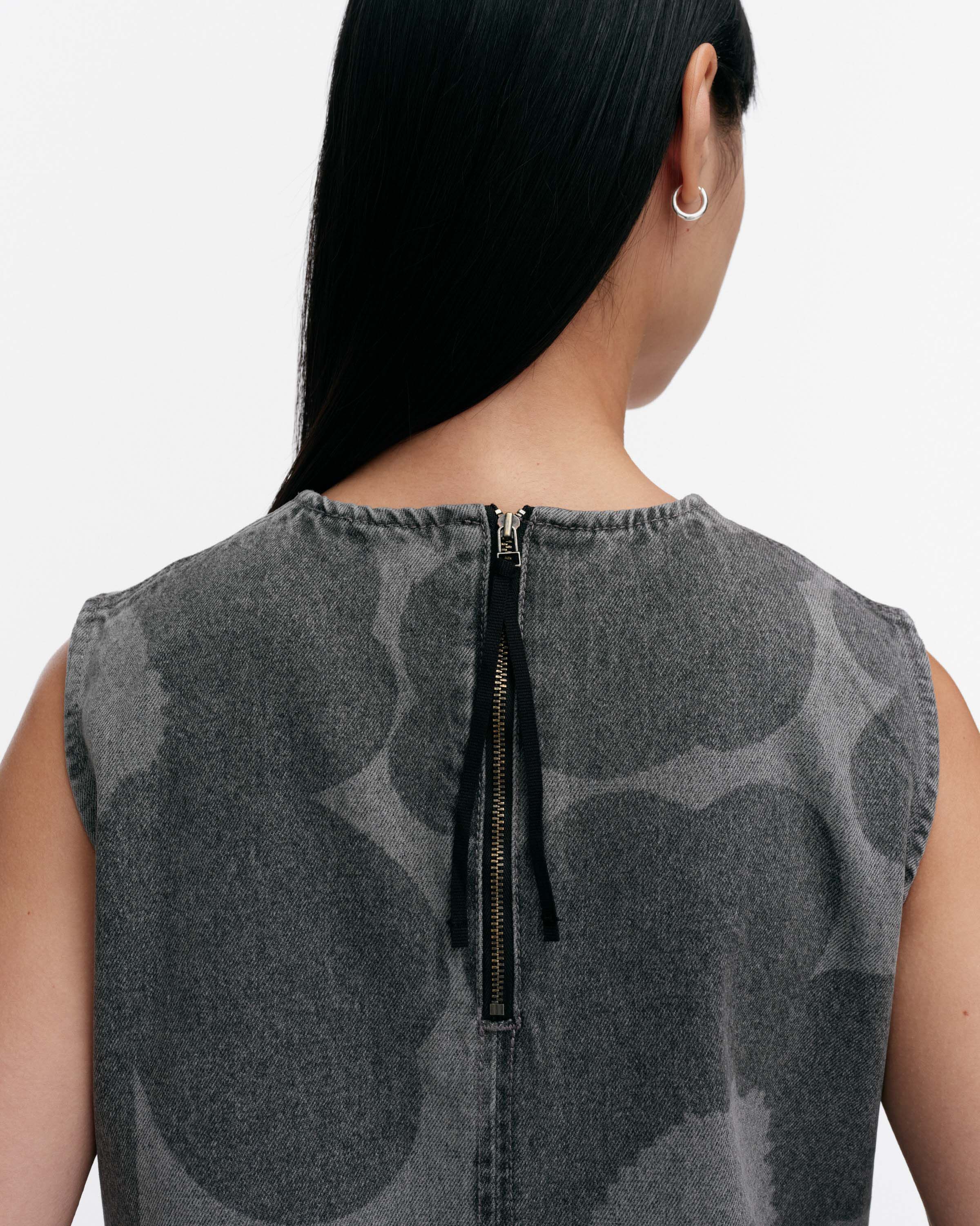 marimekko - Maridenim Somasti Unikko デニムワンピース Maridenim Somasti Unikko Denim dress | Marimekko