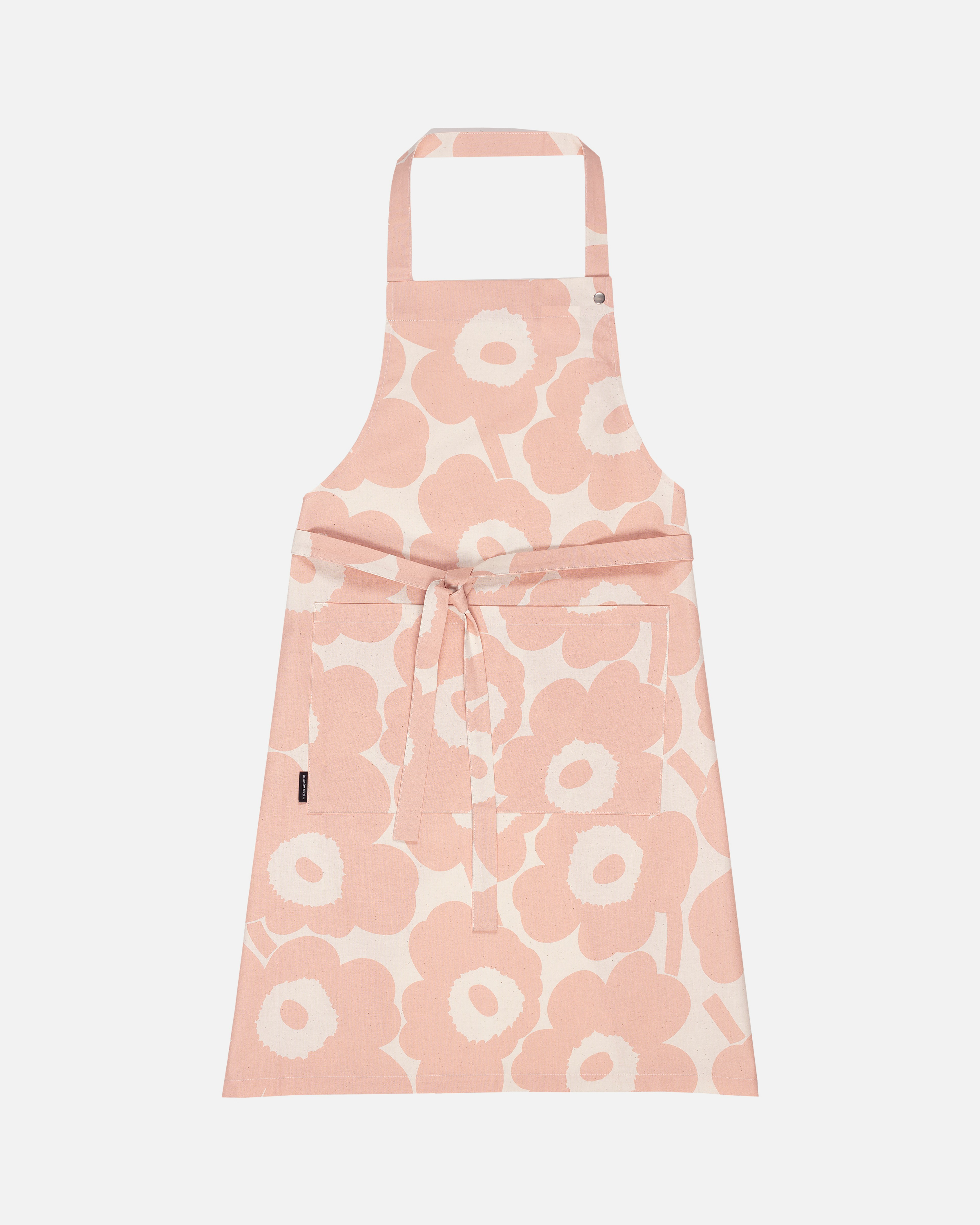 Pieni Unikko, Apron, cotton, peach,