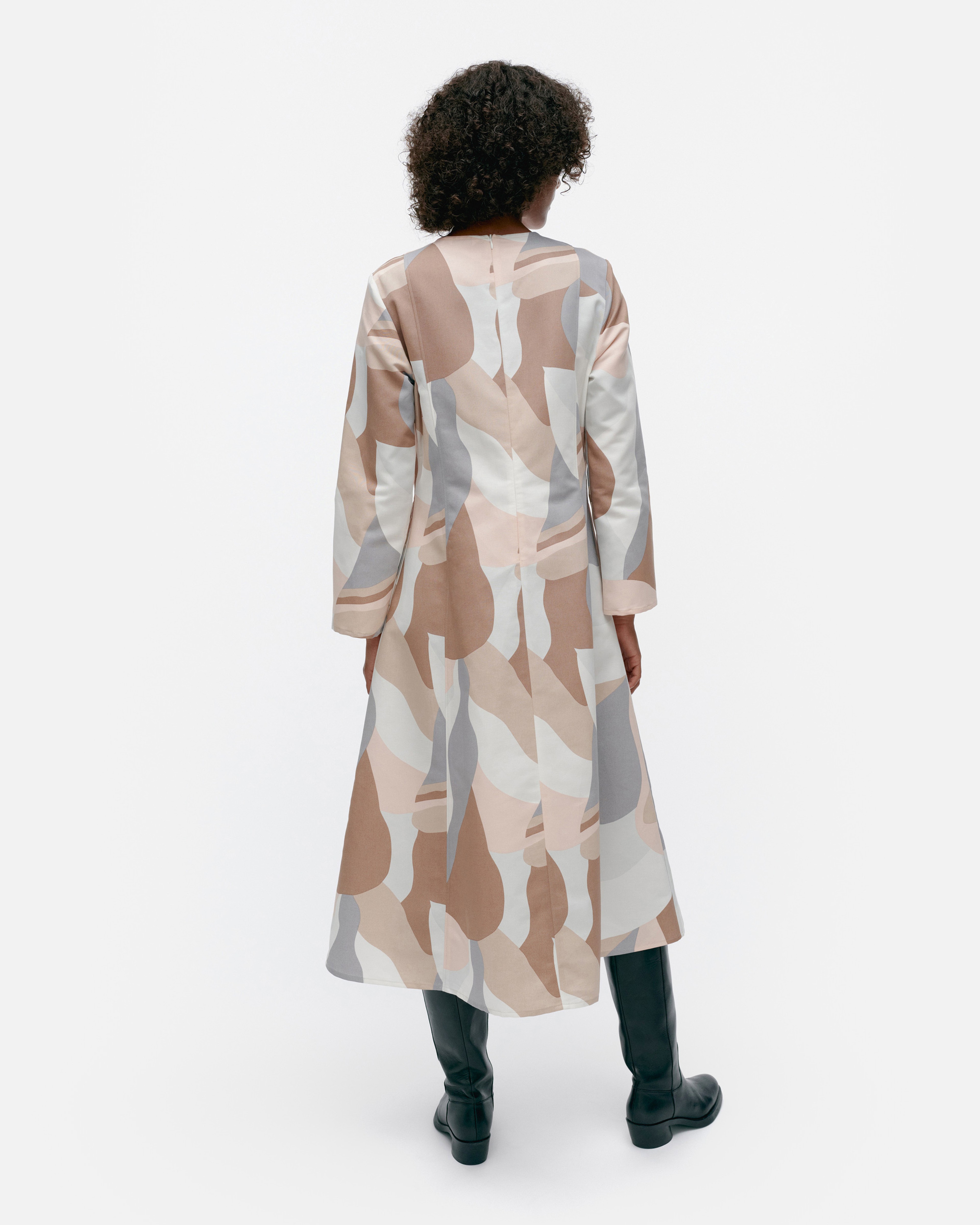 Loituma Kamelia Puuvillapellavamekko