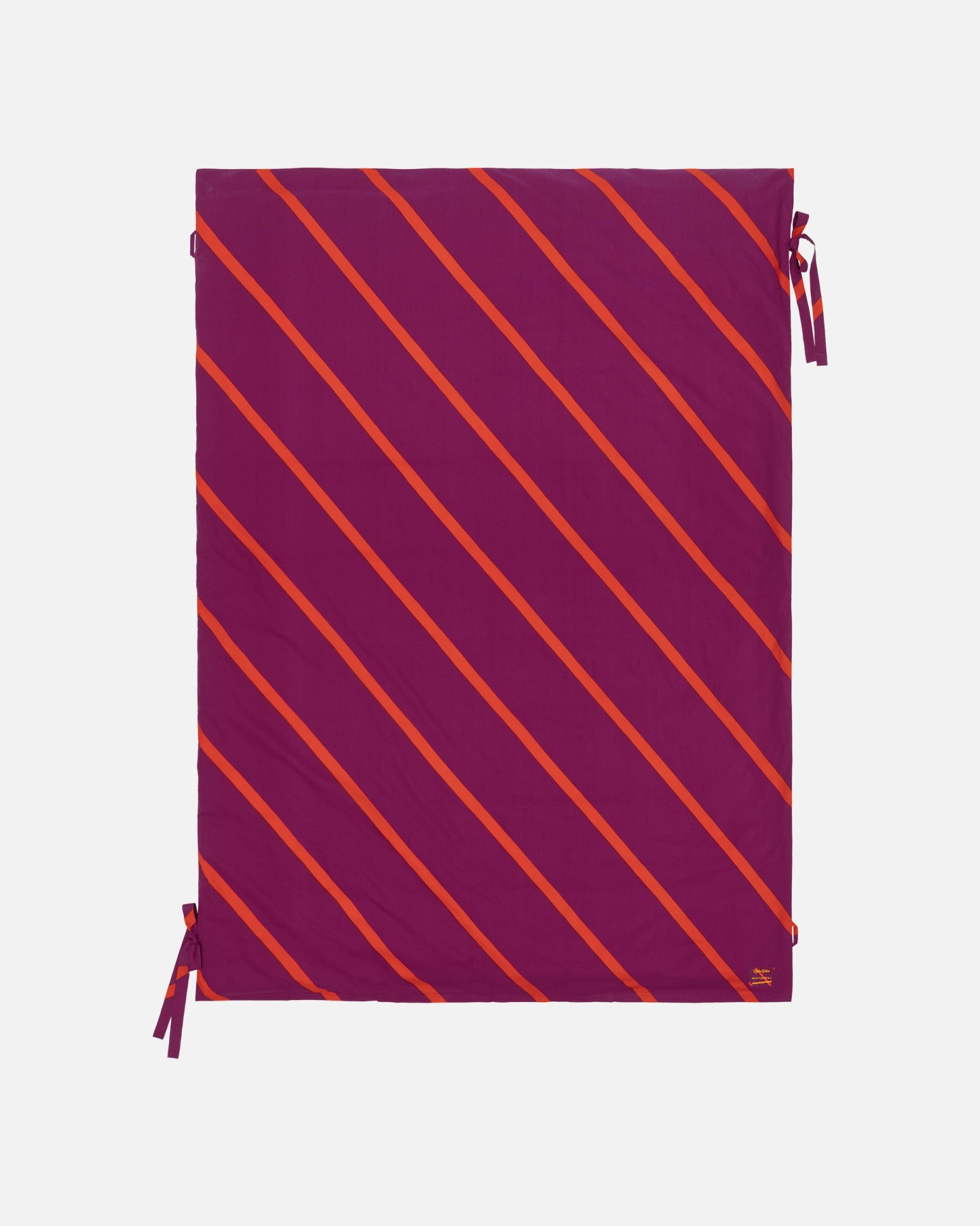 Basso / Laila Gohar for Marimekko, Duvet cover 150x210 cm, burgund,red,