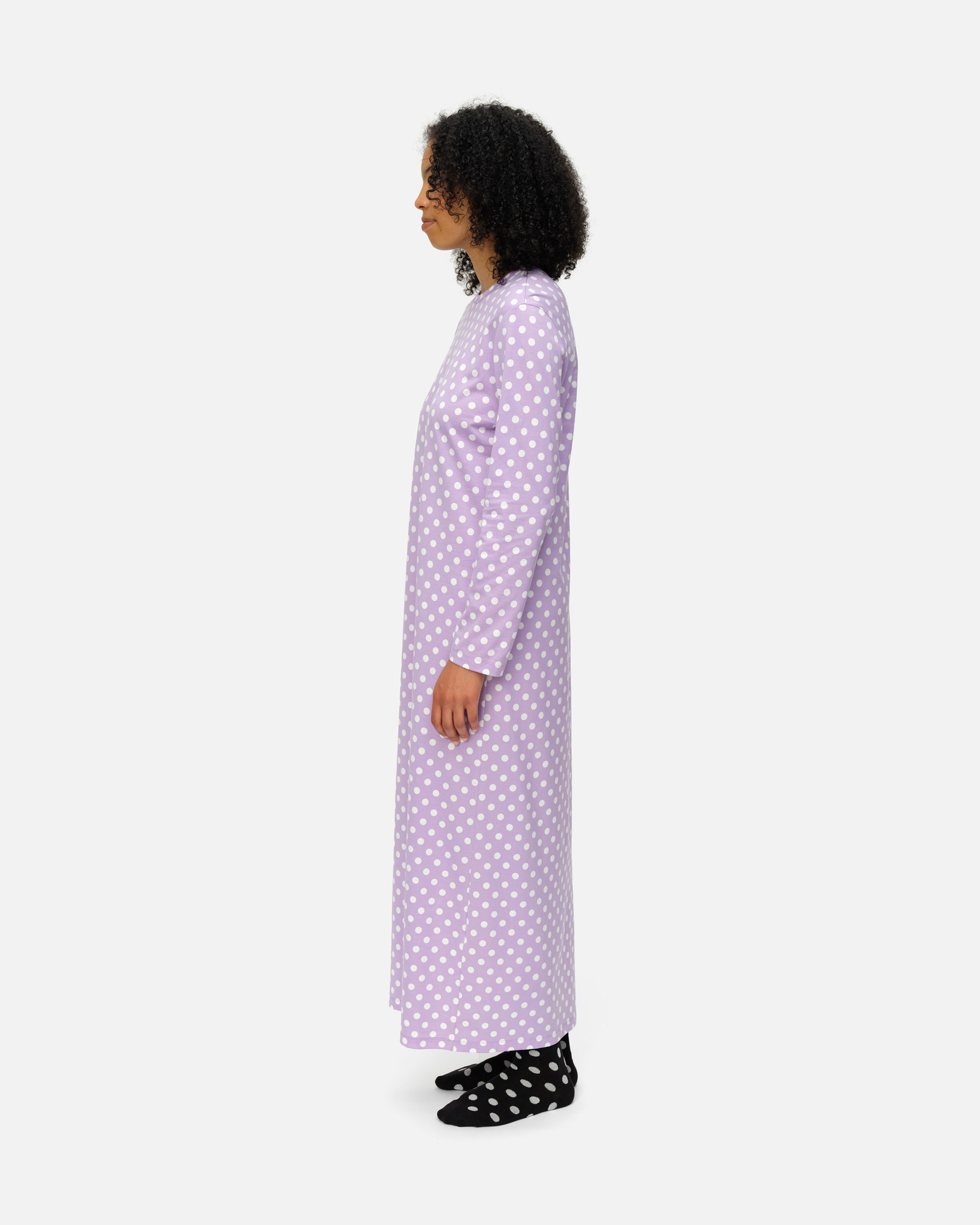 Kivikko Pallo, Nightgown, off white, lilac,
