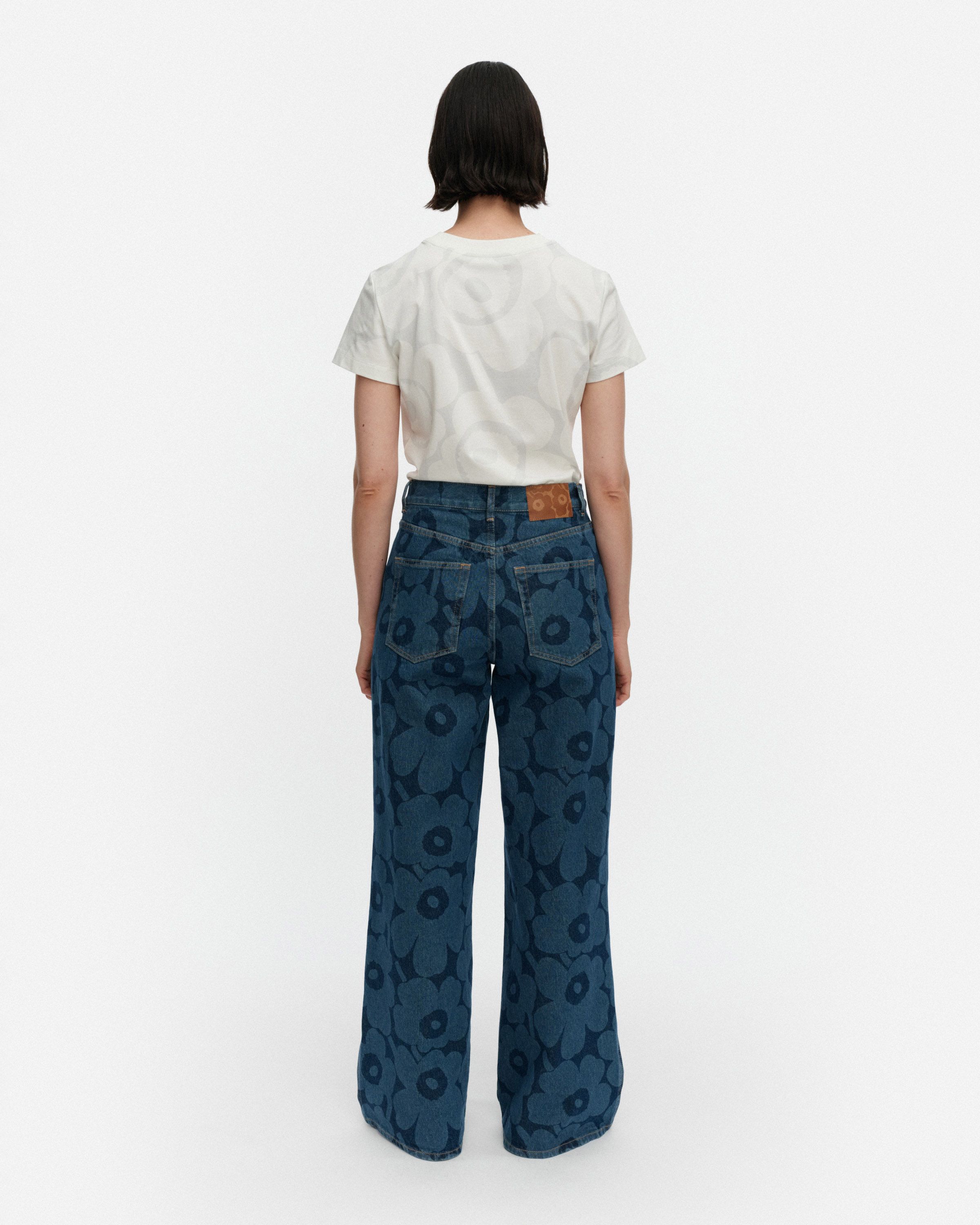 Maridenim Wide Unikko Jeans | Marimekko