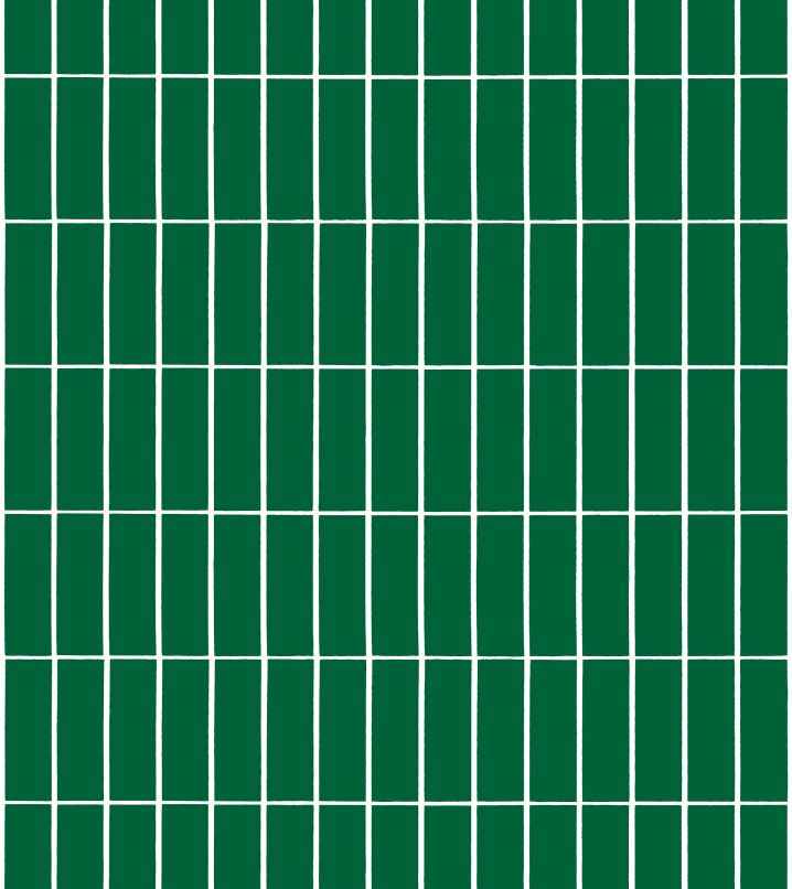 Green-white Tiiliskivi pattern