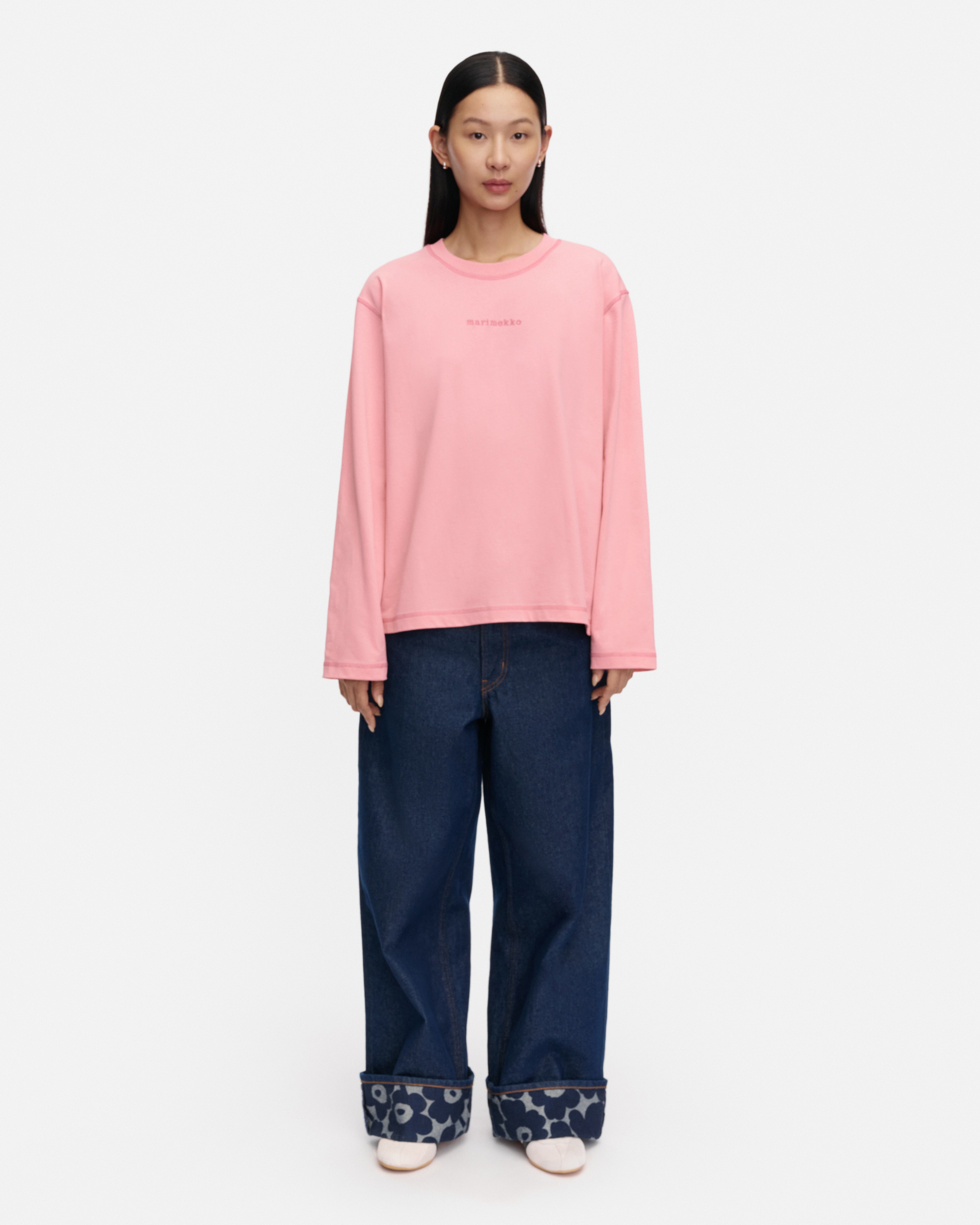 Benkku Logo Placement, Kioski jersey shirt, light pink, rose,