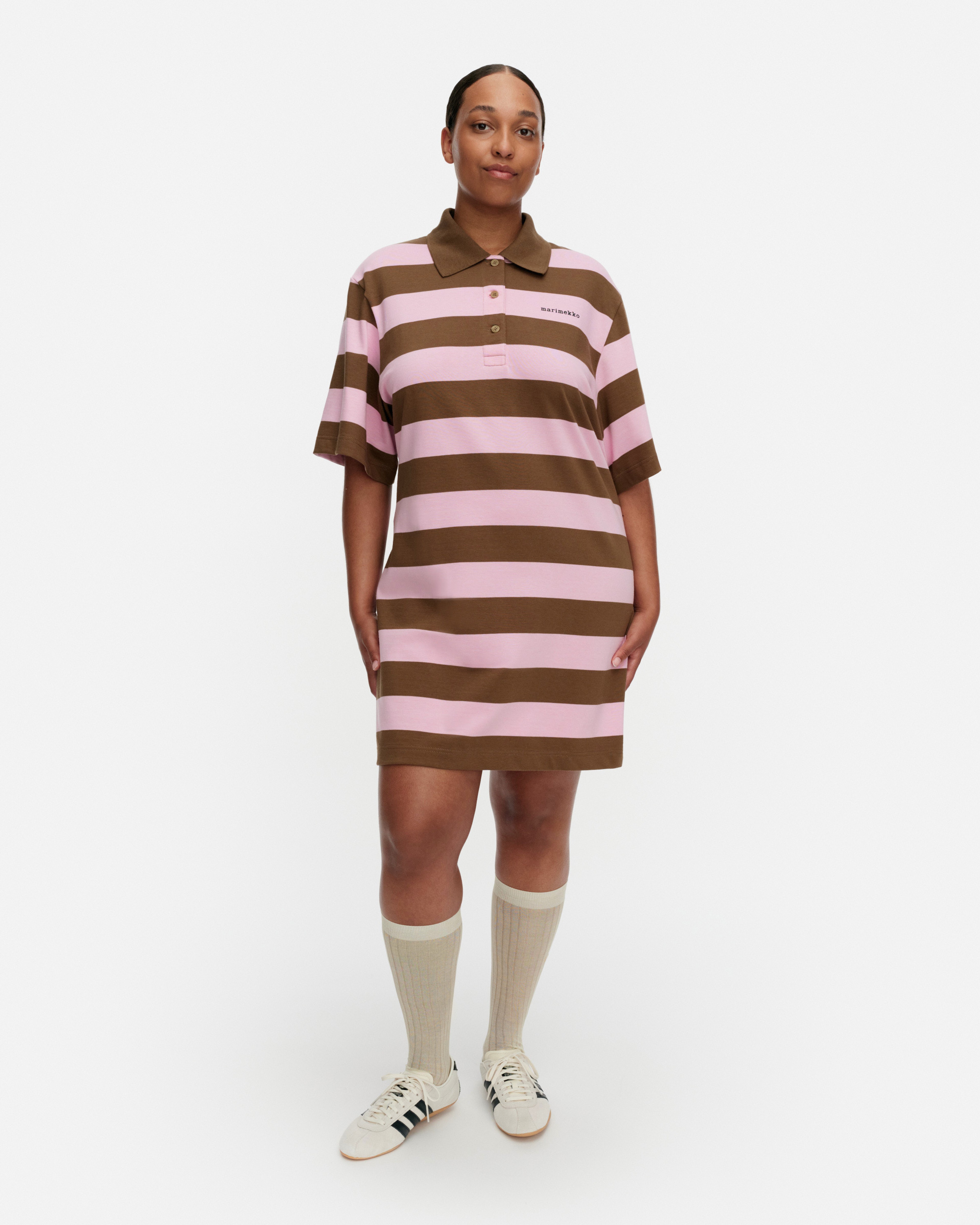 Sekoitus, Tunika, pinkki, ruskea,