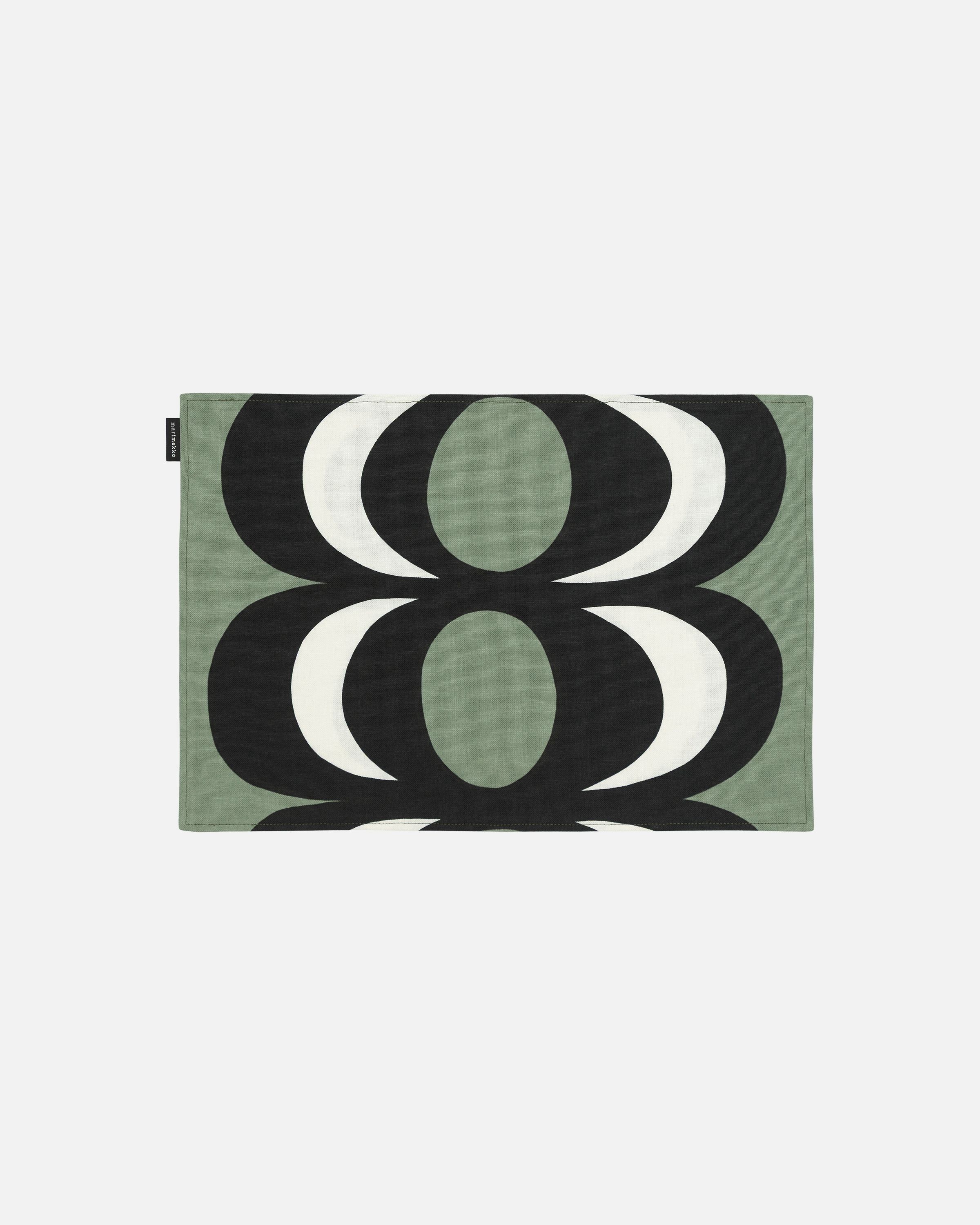 Kaivo Placemat green, dk.green, white | Marimekko