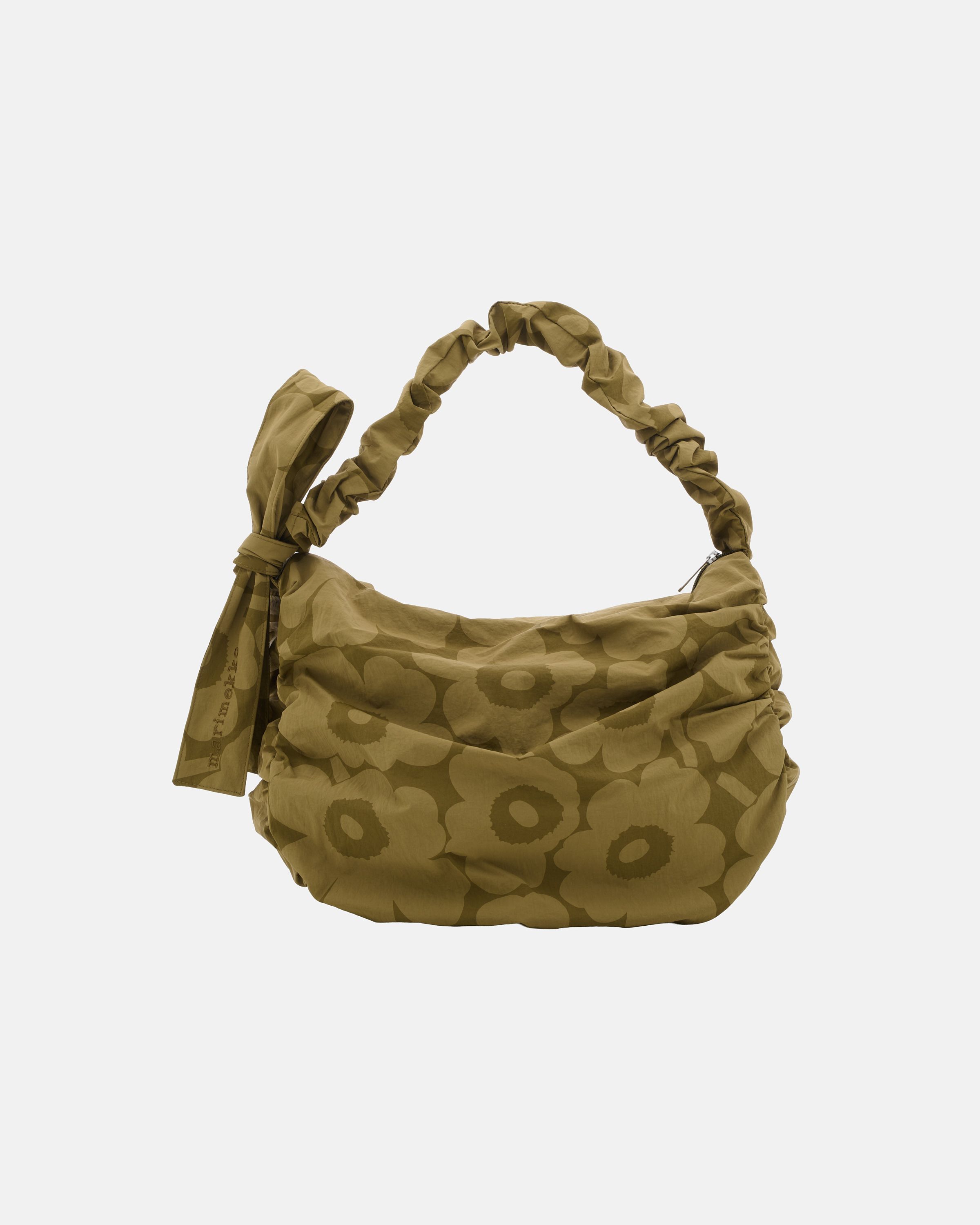 Utu L Unikko Bag olive green, khaki green | Marimekko