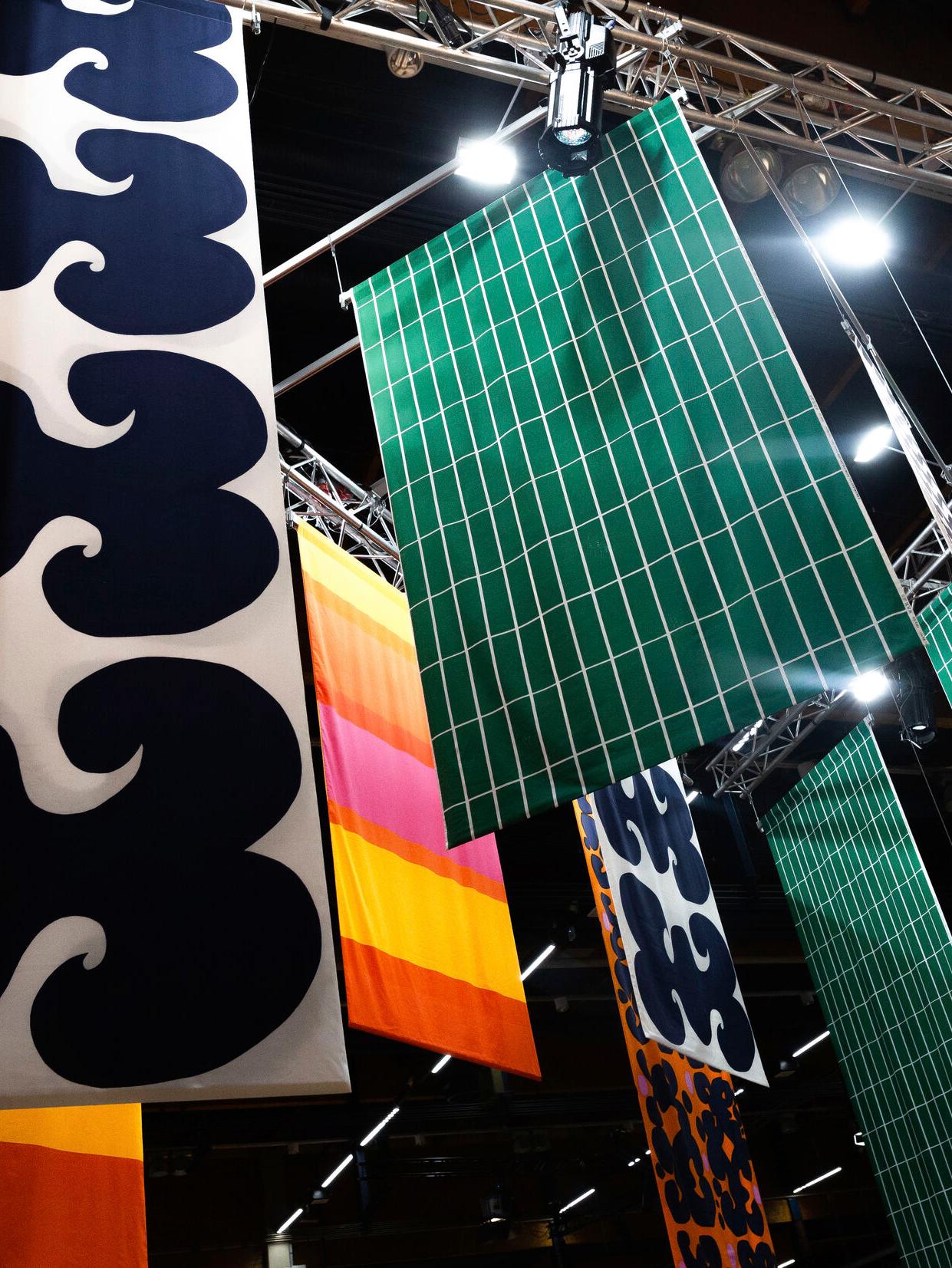 Marimekko forever favorites installation at Habitare