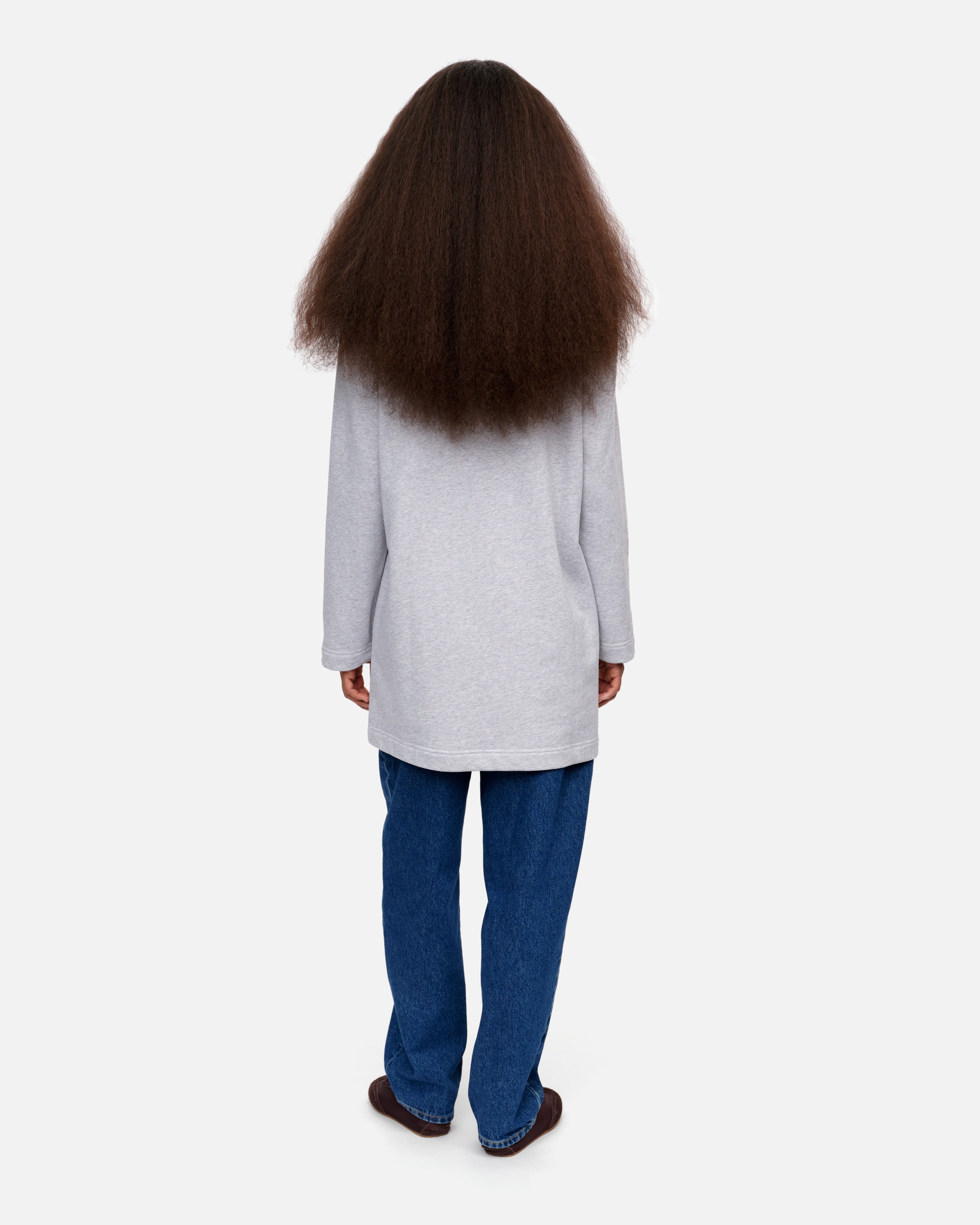 Varjoisa Kaksoset, Collegemekko, meleerattu harmaa, ruskea,