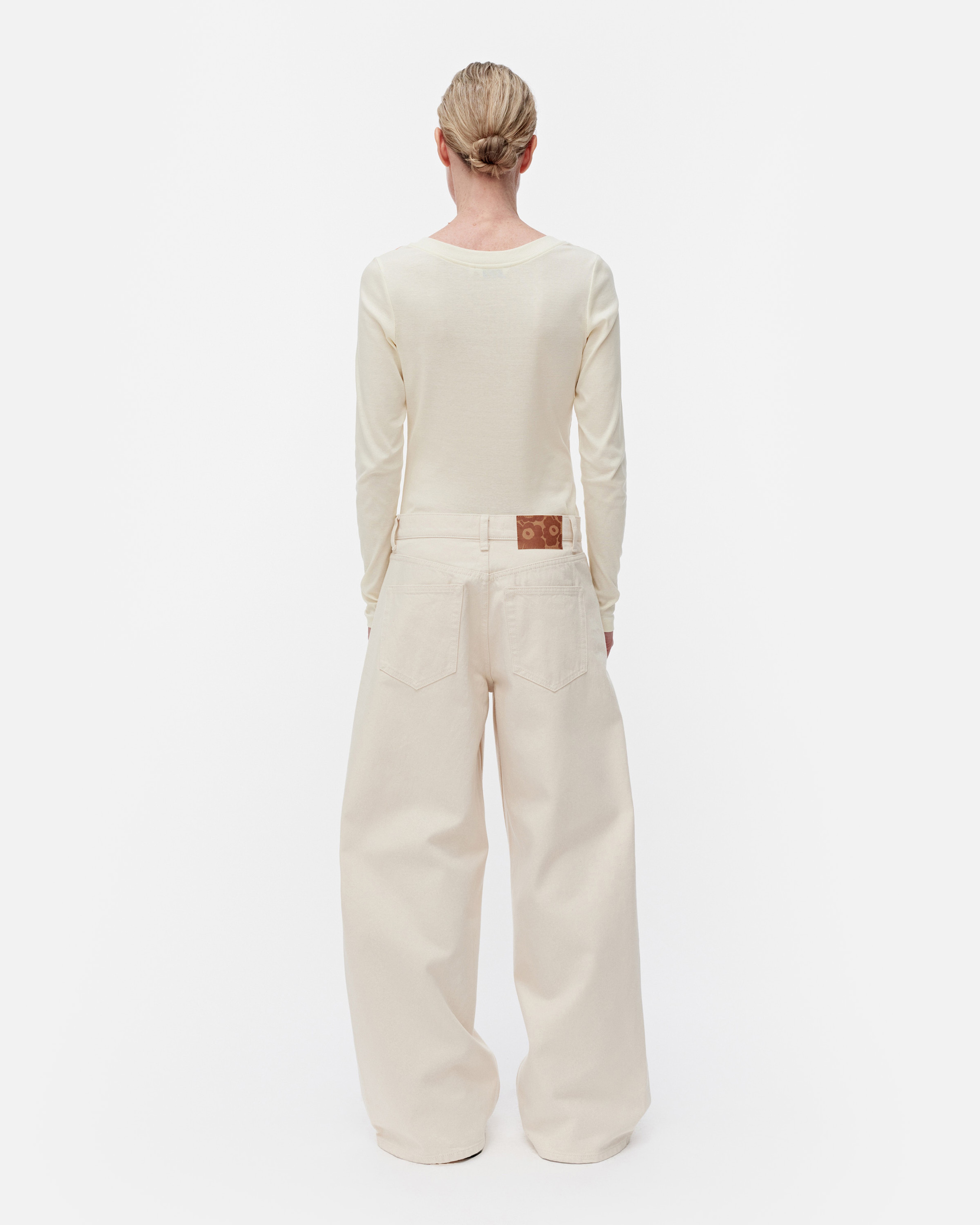Kuulto Vire, Shirt, light yellow, orange,