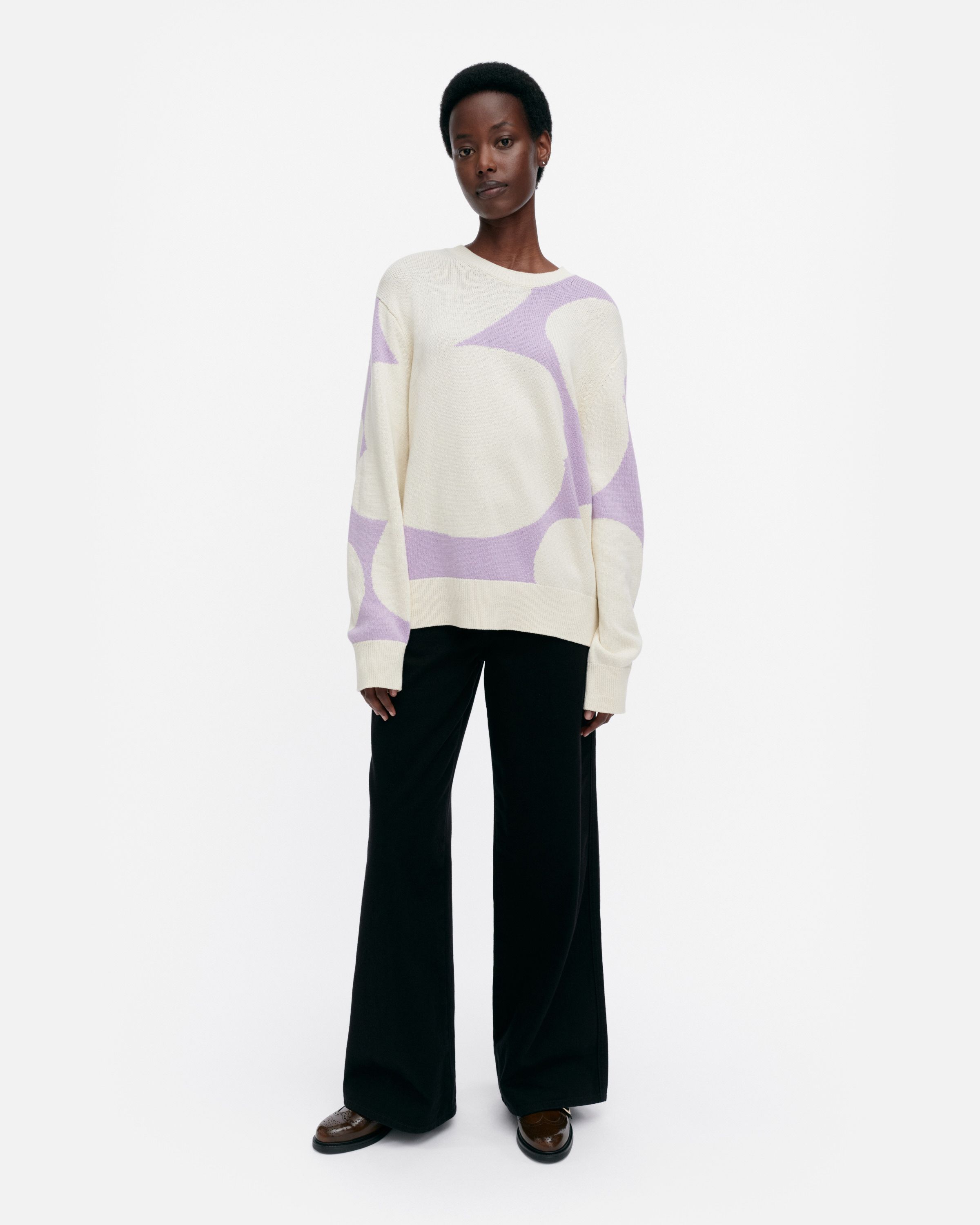Lasi Ostjakki Kioski knitted pullover | Marimekko