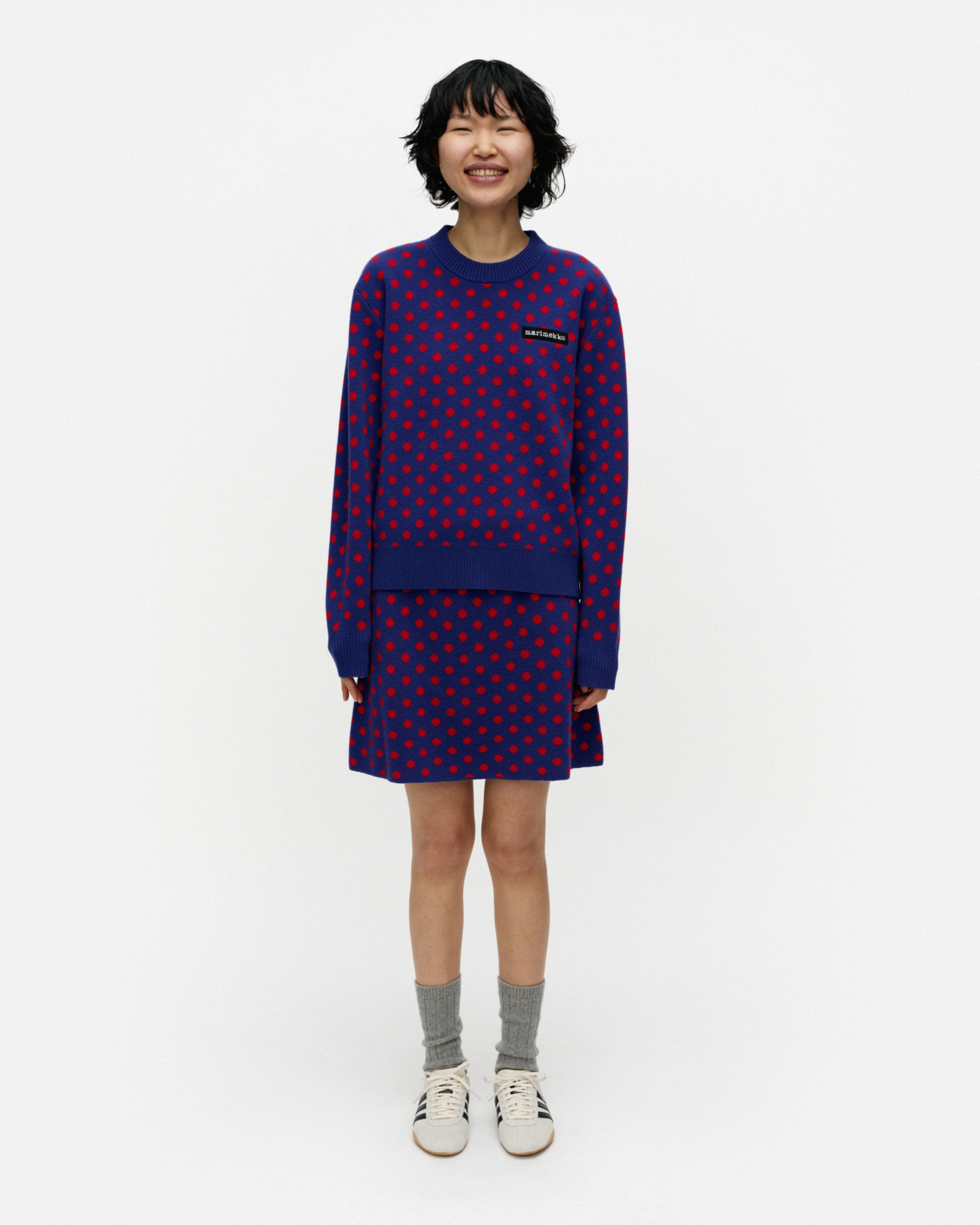 Rws Koillis Pallo, Kioski knitted skirt, blue, red,