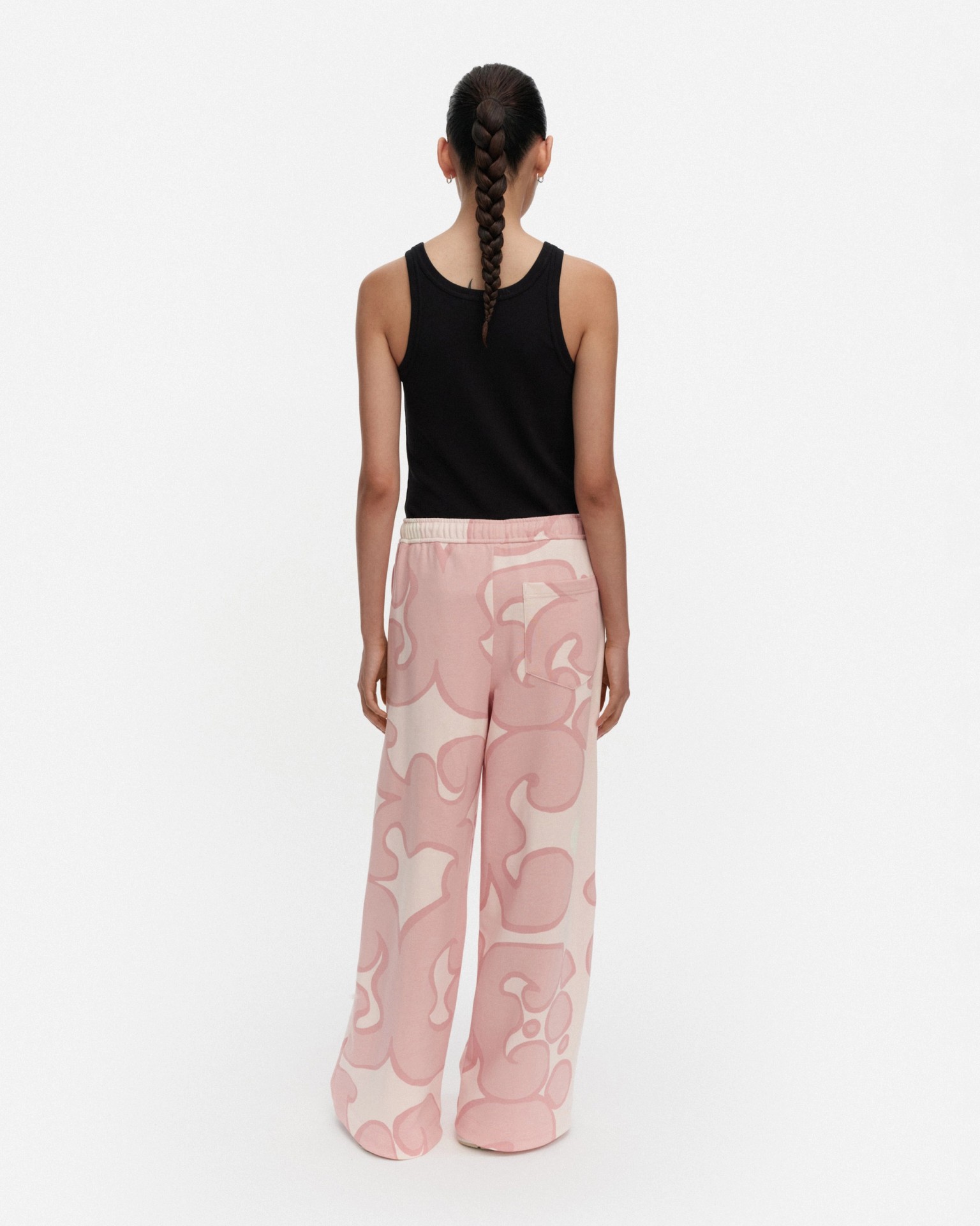Naturaali Keidas, Kioski sweatpants, light pink, off white,