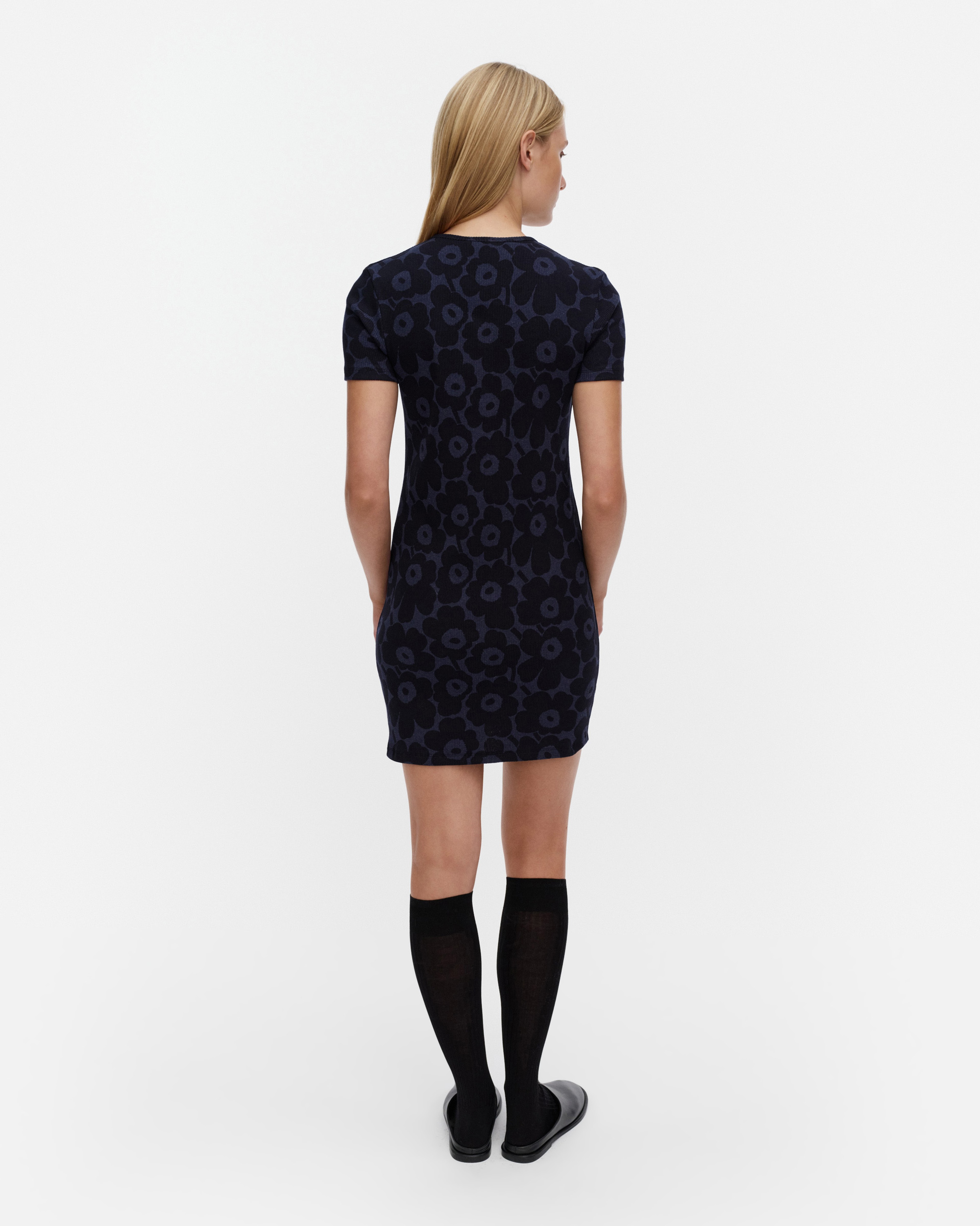 Vaihteleva Unikko, Dress, dark blue, black,