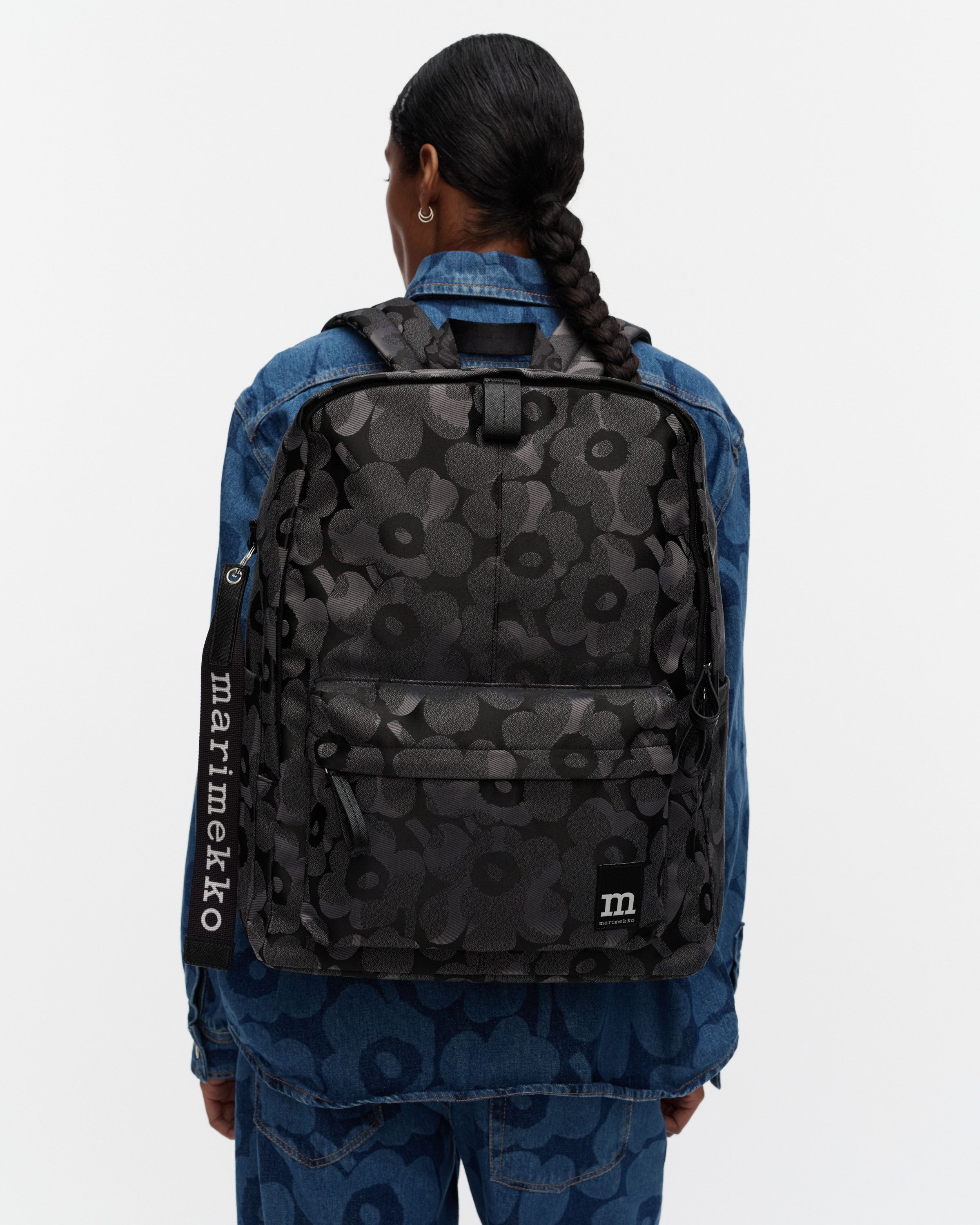 Zip Top Backpack Unikko Backbag | Marimekko