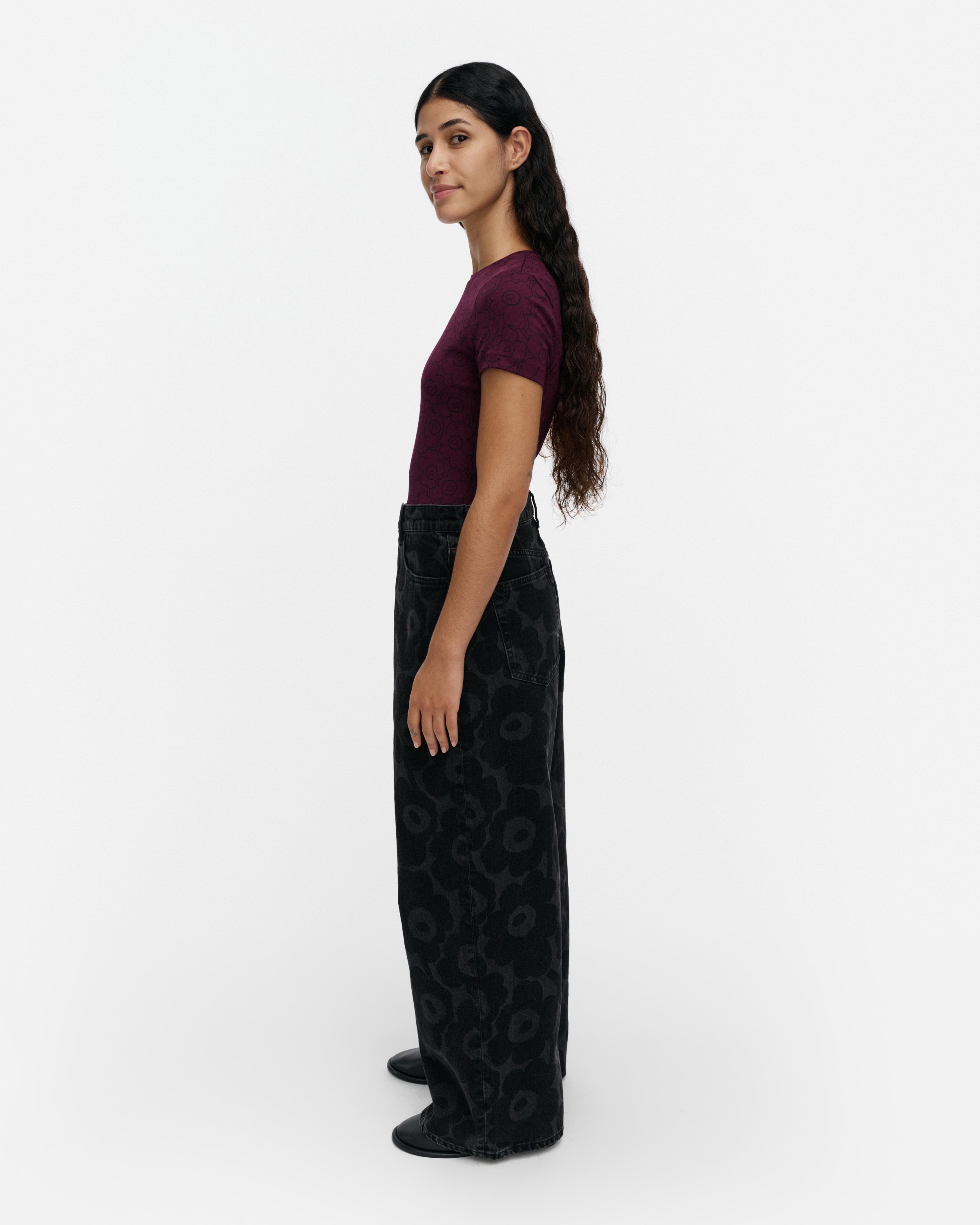 Maridenim Loose Unikko S, Jeans (short), washed black,