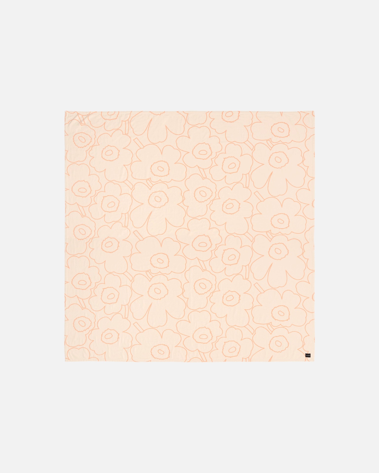 Piirto Unikko, Bedspread, off white, peach,