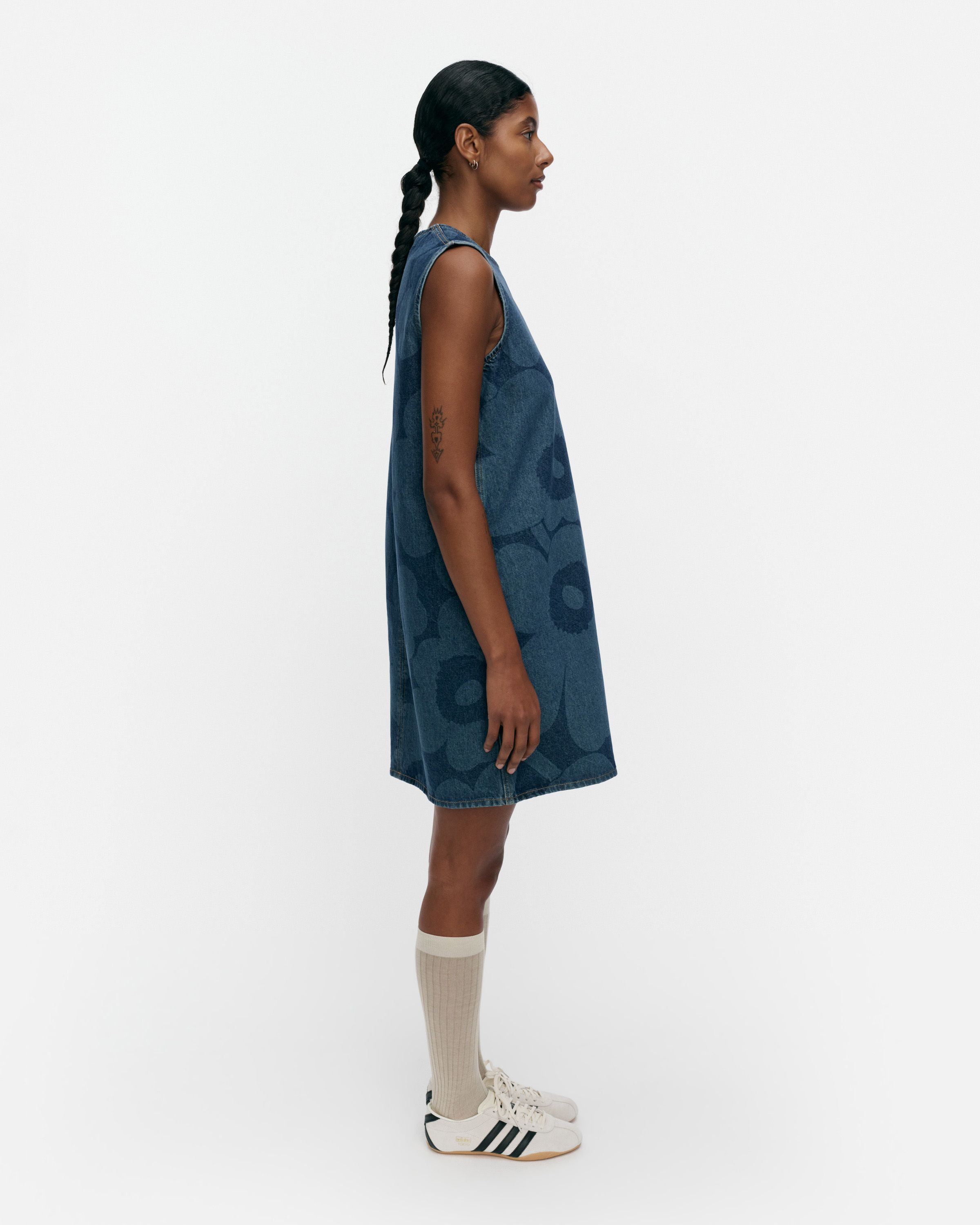Maridenim Somasti Unikko farkkumekko | Marimekko