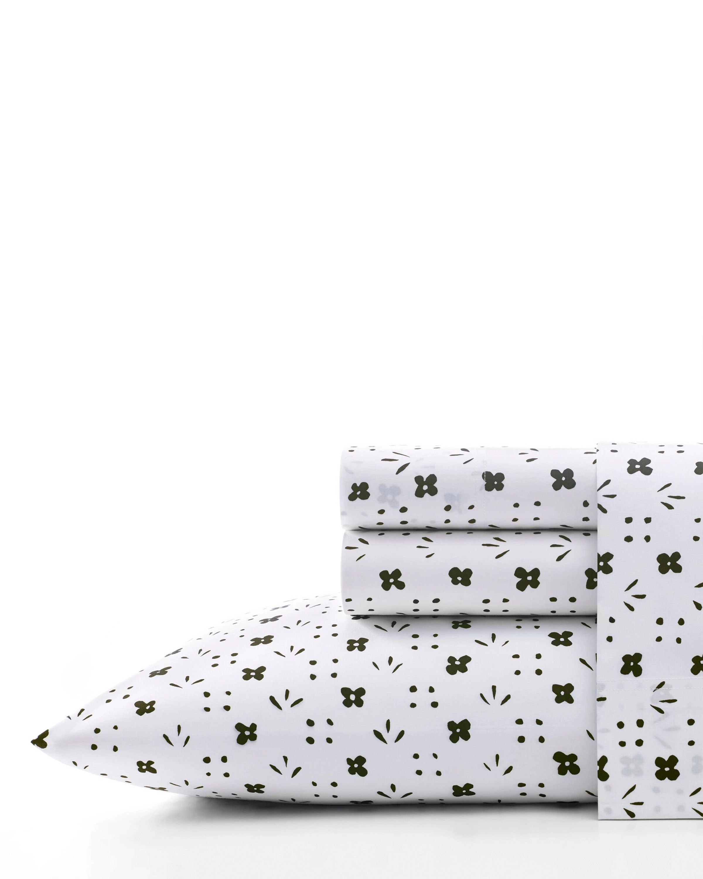 Kukkaketo Percale Sheet Set - Queen - Thumbnail 2