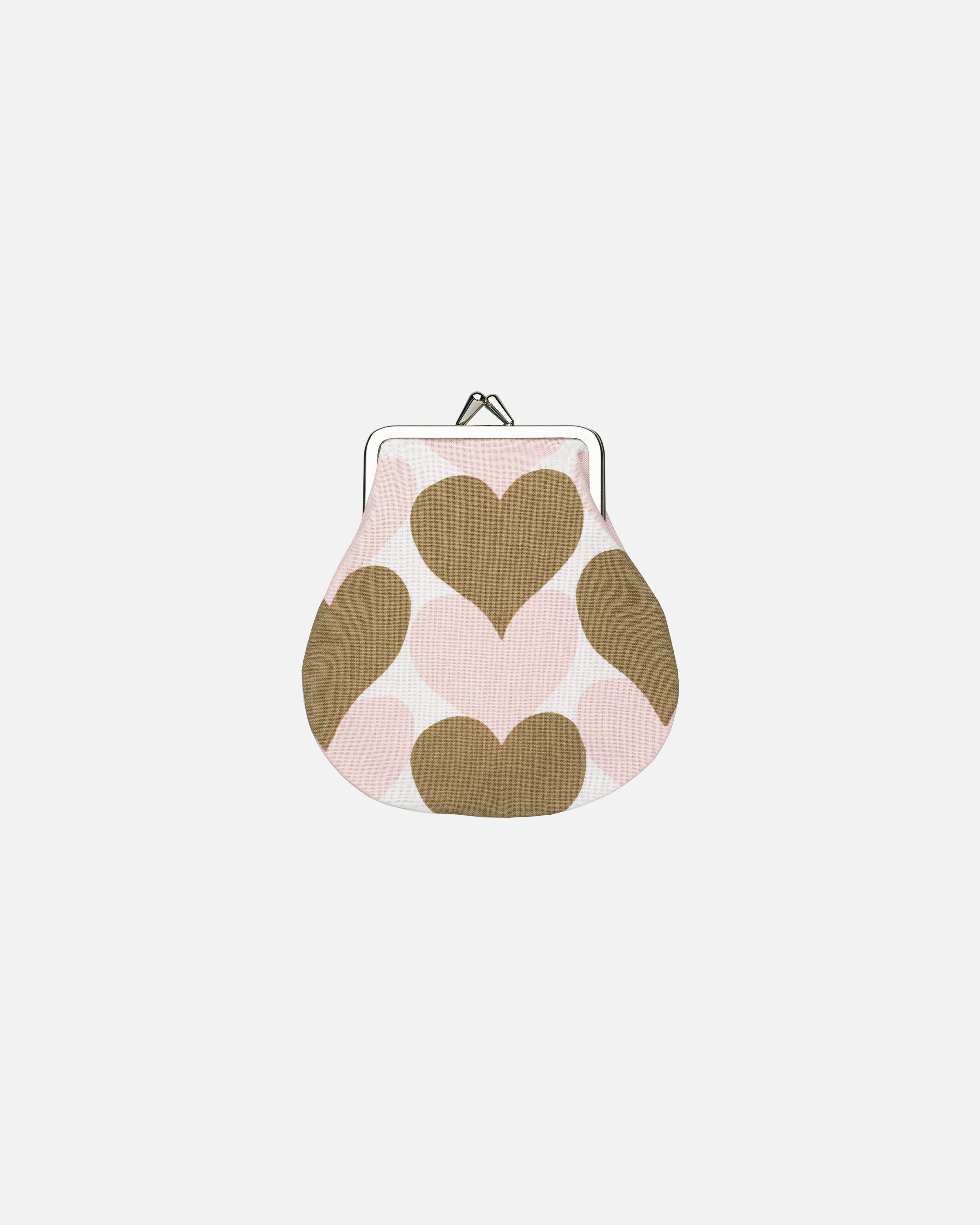 Pienet Sydämet Pieni kukkaro, Purse, white, lt.brown, pink,
