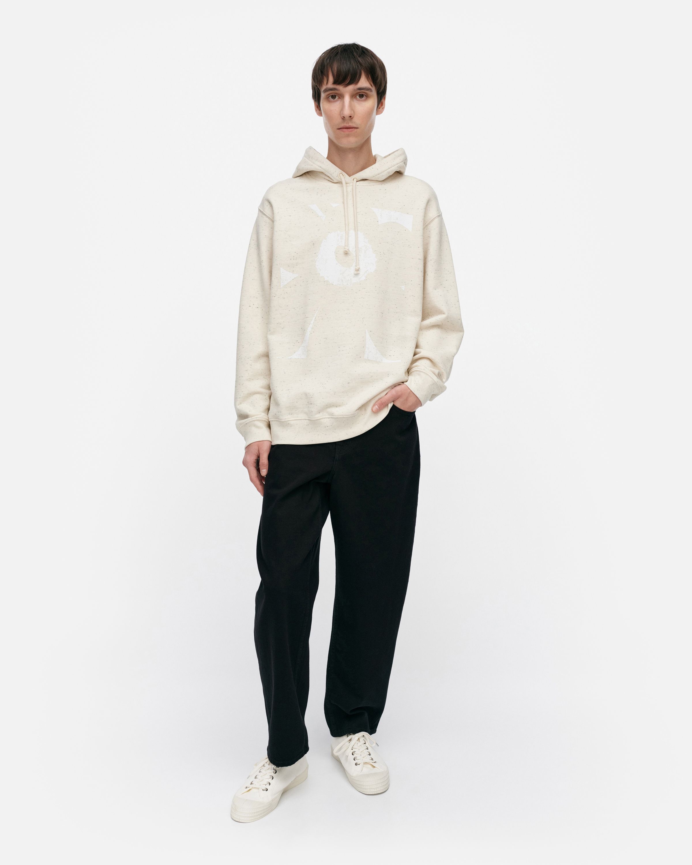 ◆marimekko◆Ivvar Unikko Placement フーディ Ivvar Unikko Placement Kioski hoodie | Marimekko