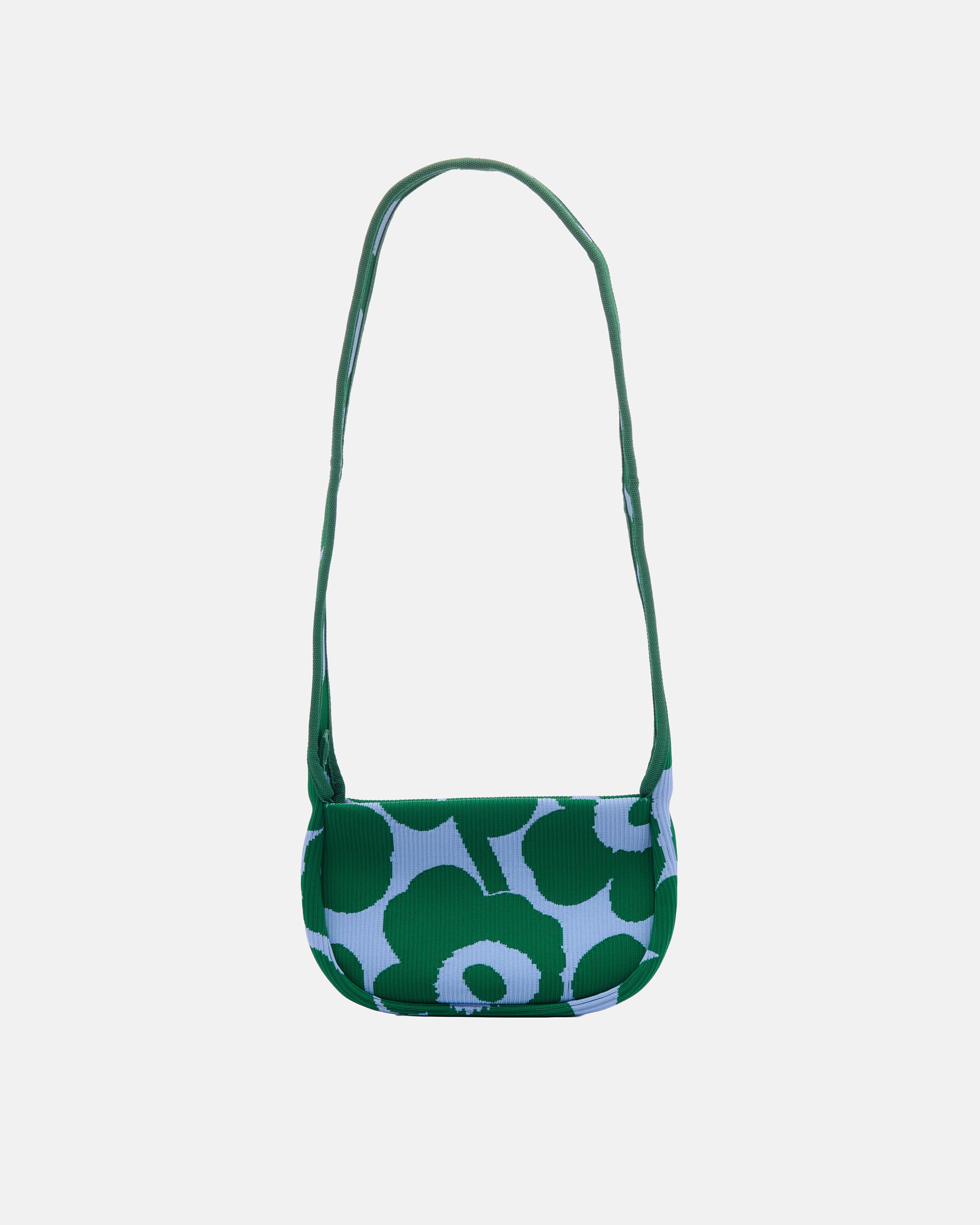Knitted Crossbody Unikko, Shoulder bag, dark green, blue,