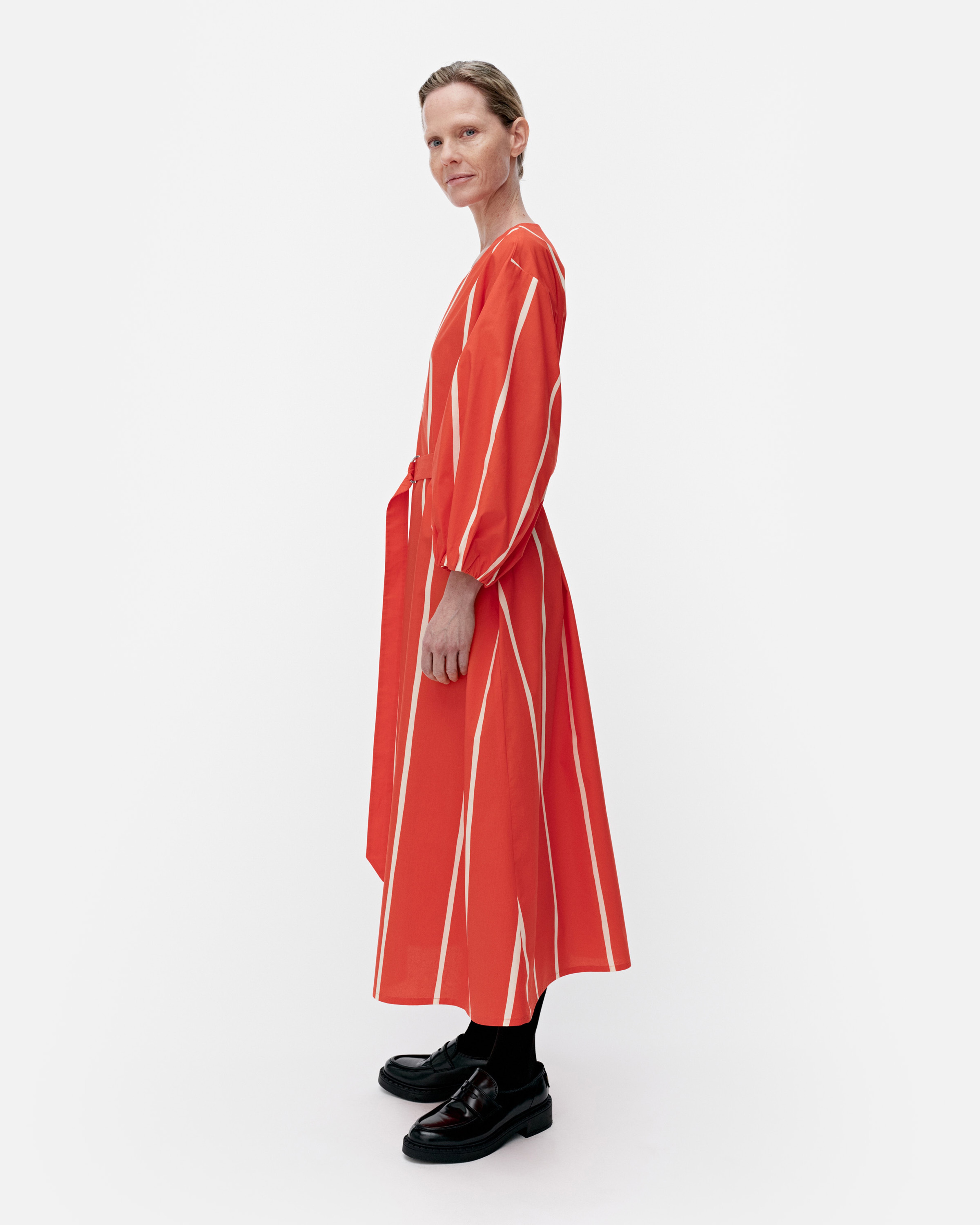 Blomma Puhveli, Dress, bright red, light yellow,