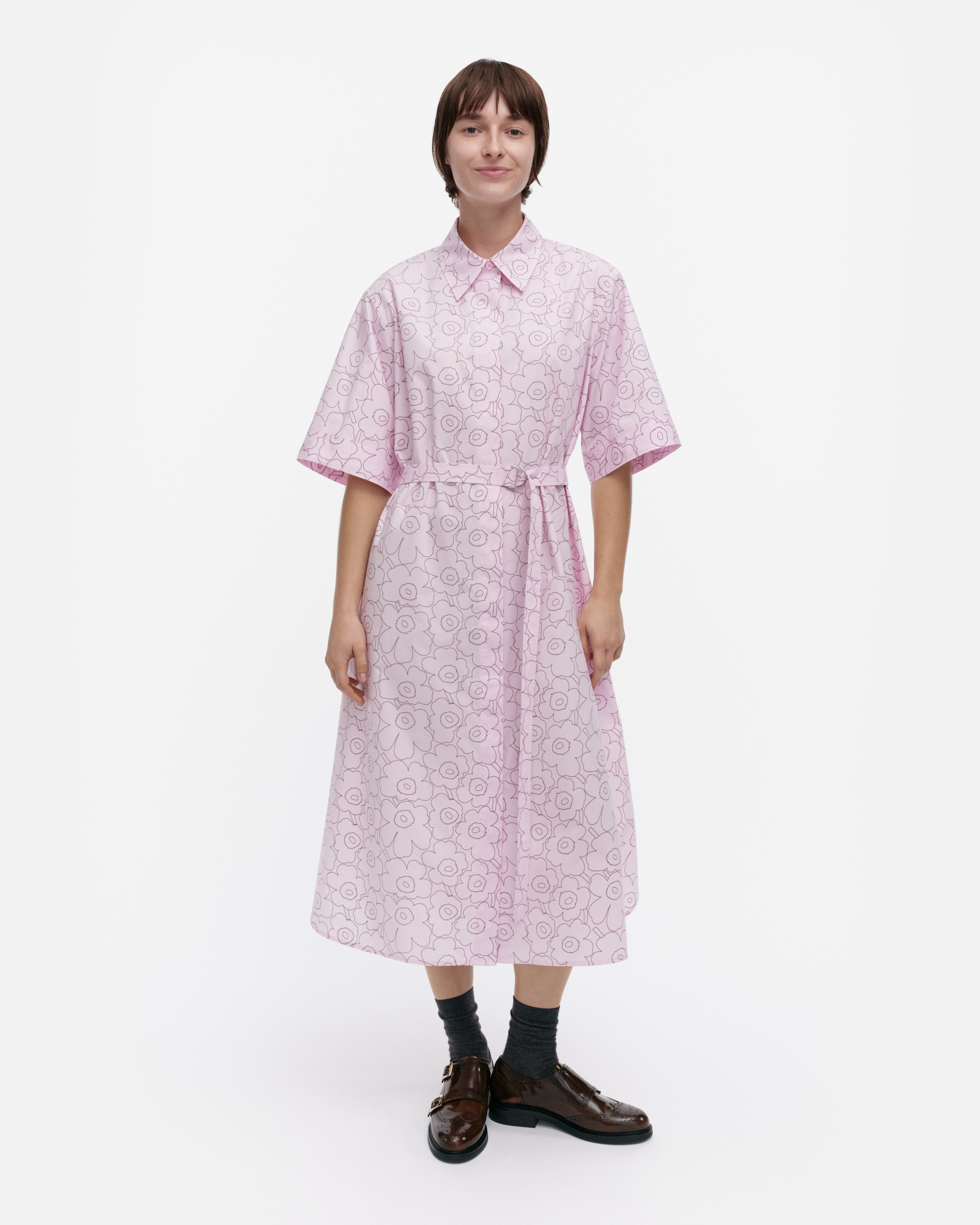 Popliini Piirto Unikko Dress