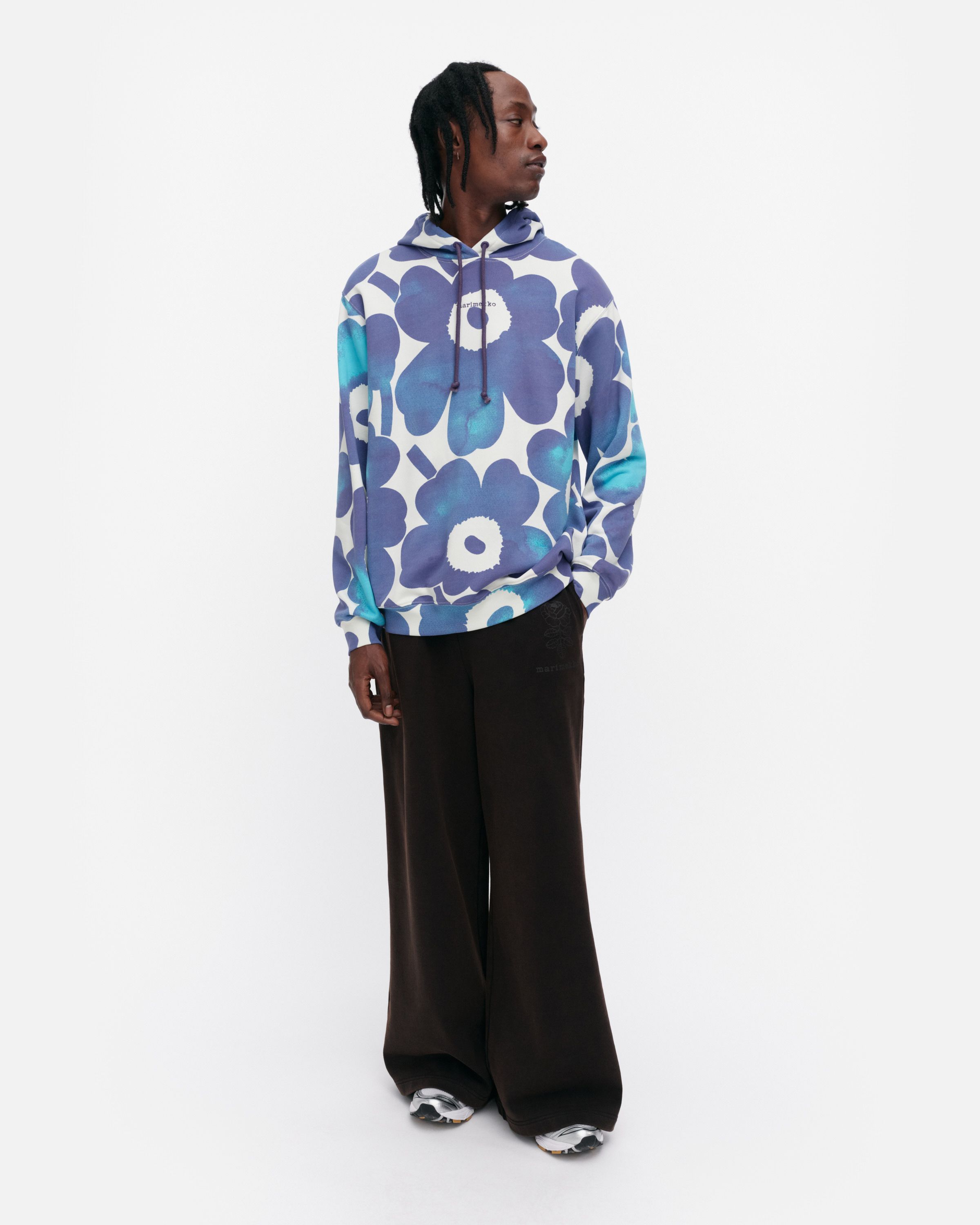 【2025AW】マリメッコ/ Ivvar Akvarelli Unikko フーディー Ivvar Akvarelli Unikko Kioski sweatshirt | Marimekko