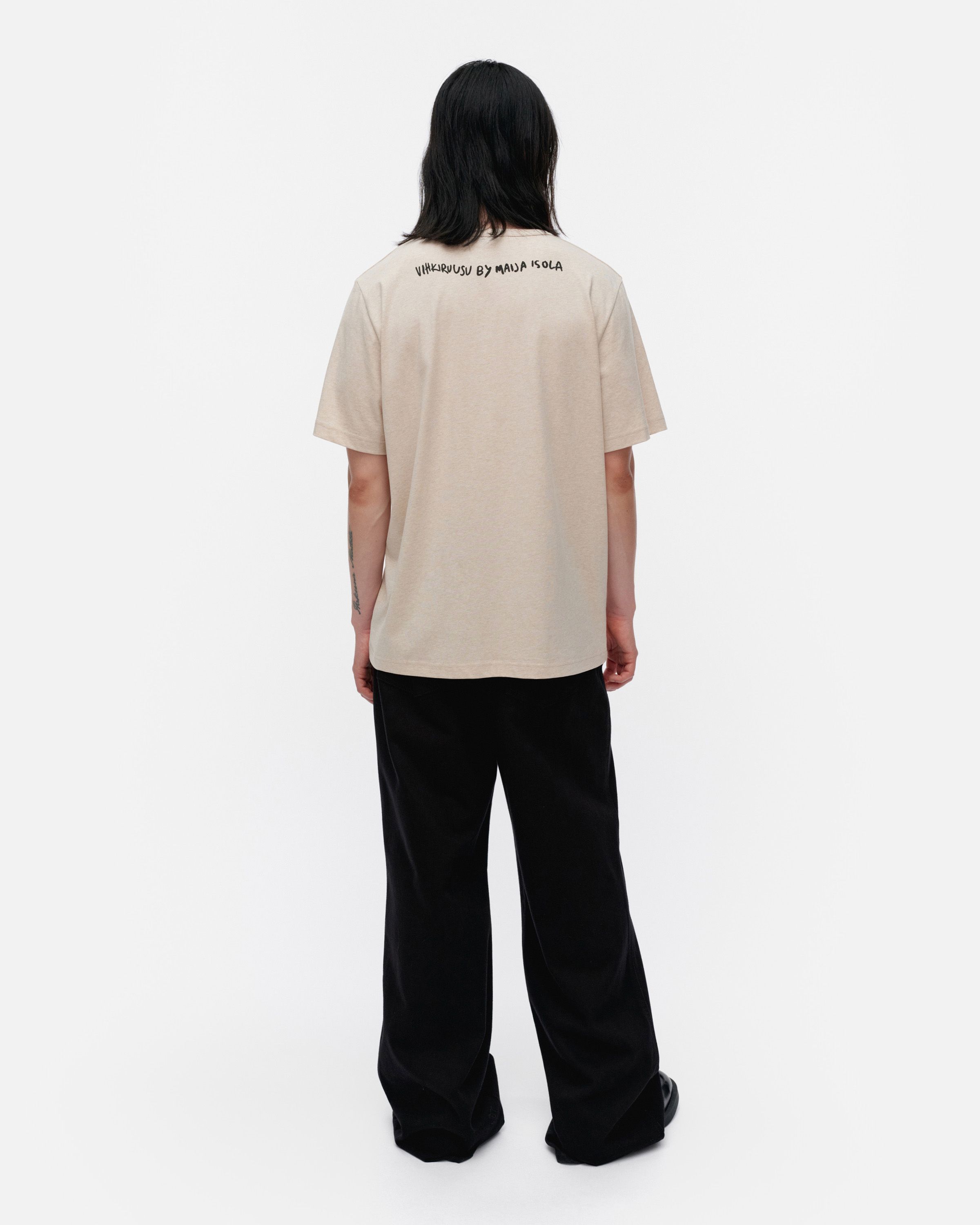 Vihne Vihkiruusu Placement Kioski t-shirt | Marimekko