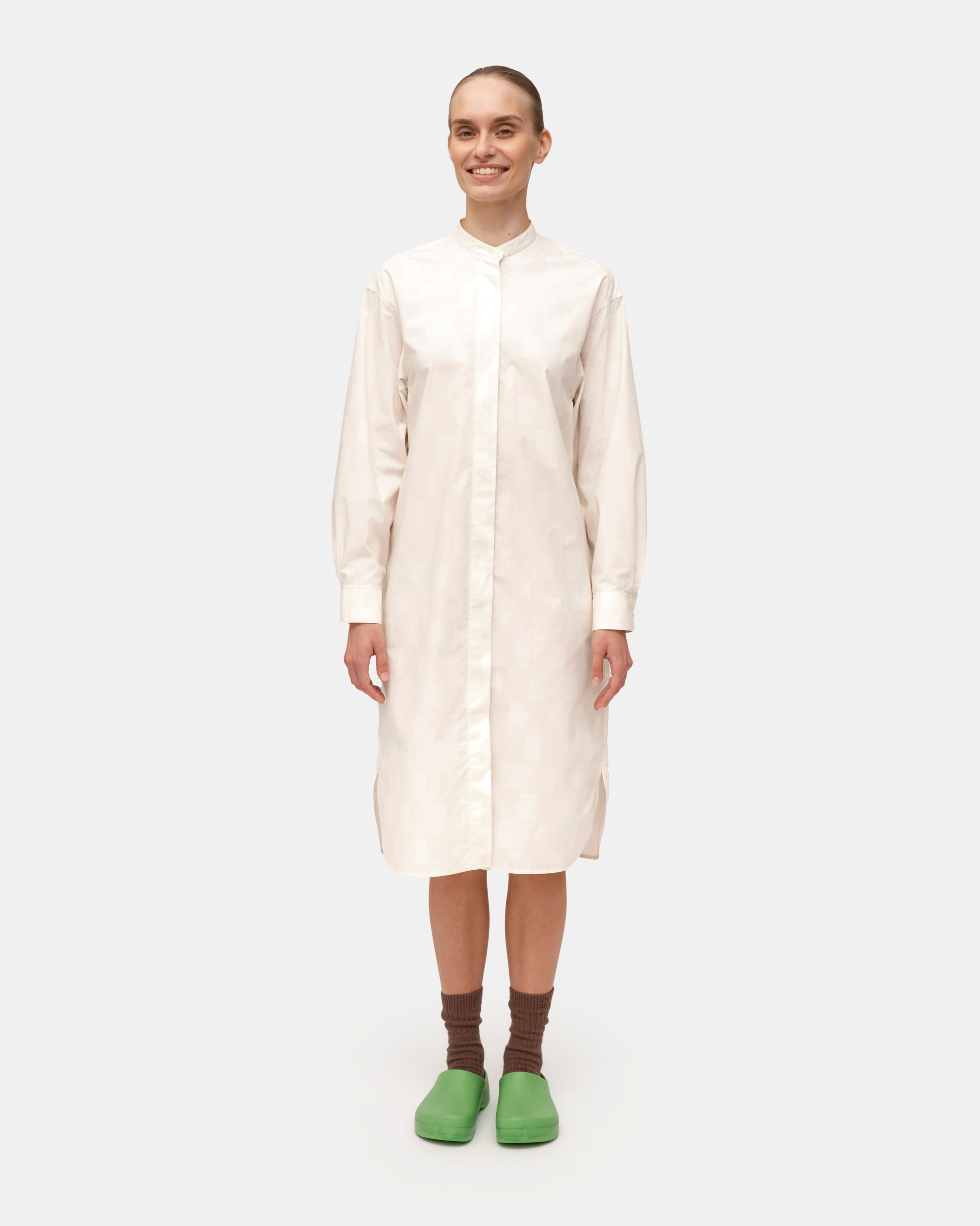 Olafia Iso Noppa Cotton shirtdress