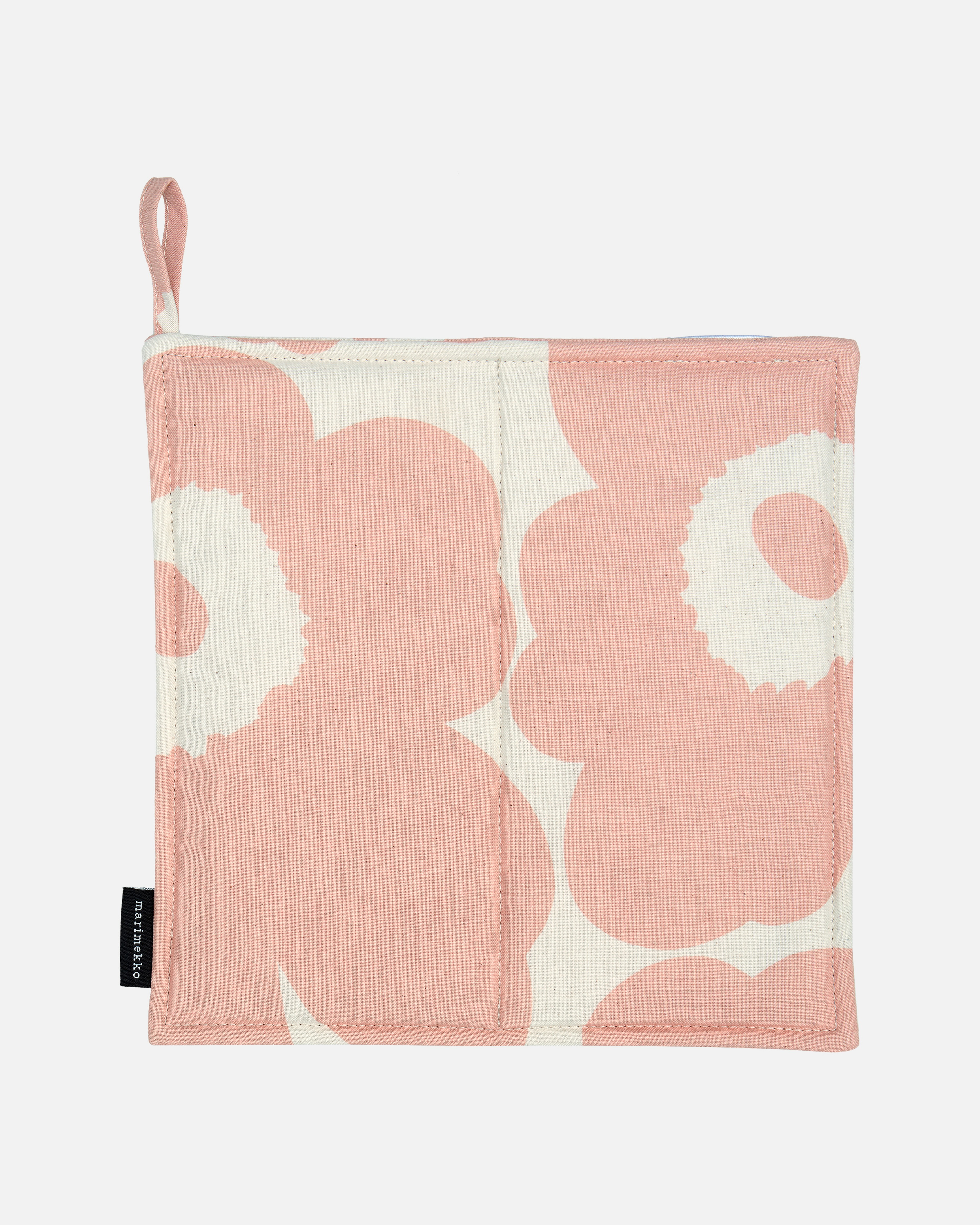 Pieni Unikko, Pot holder, unbleached,peach,