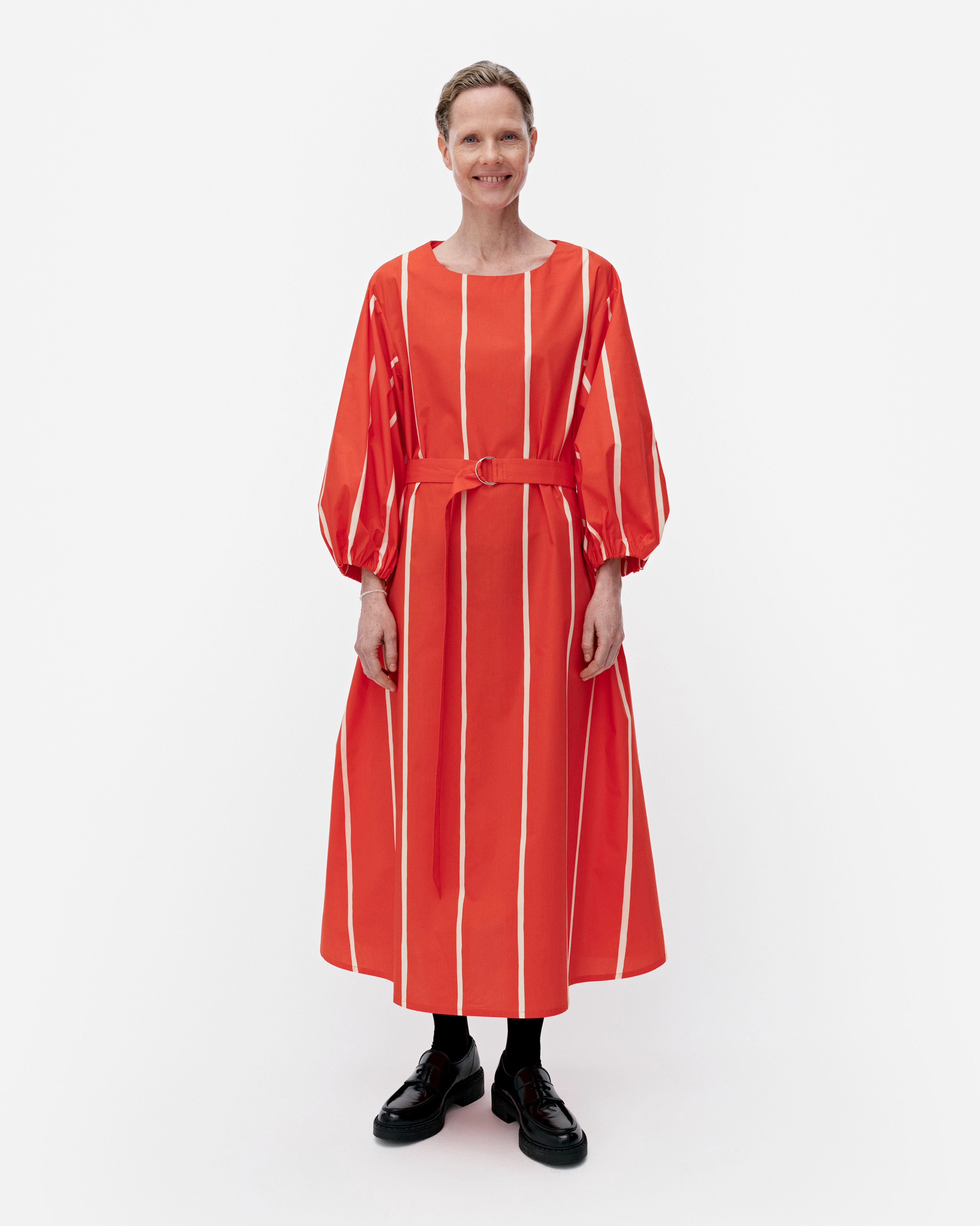 Blomma Puhveli, Dress, bright red, light yellow,