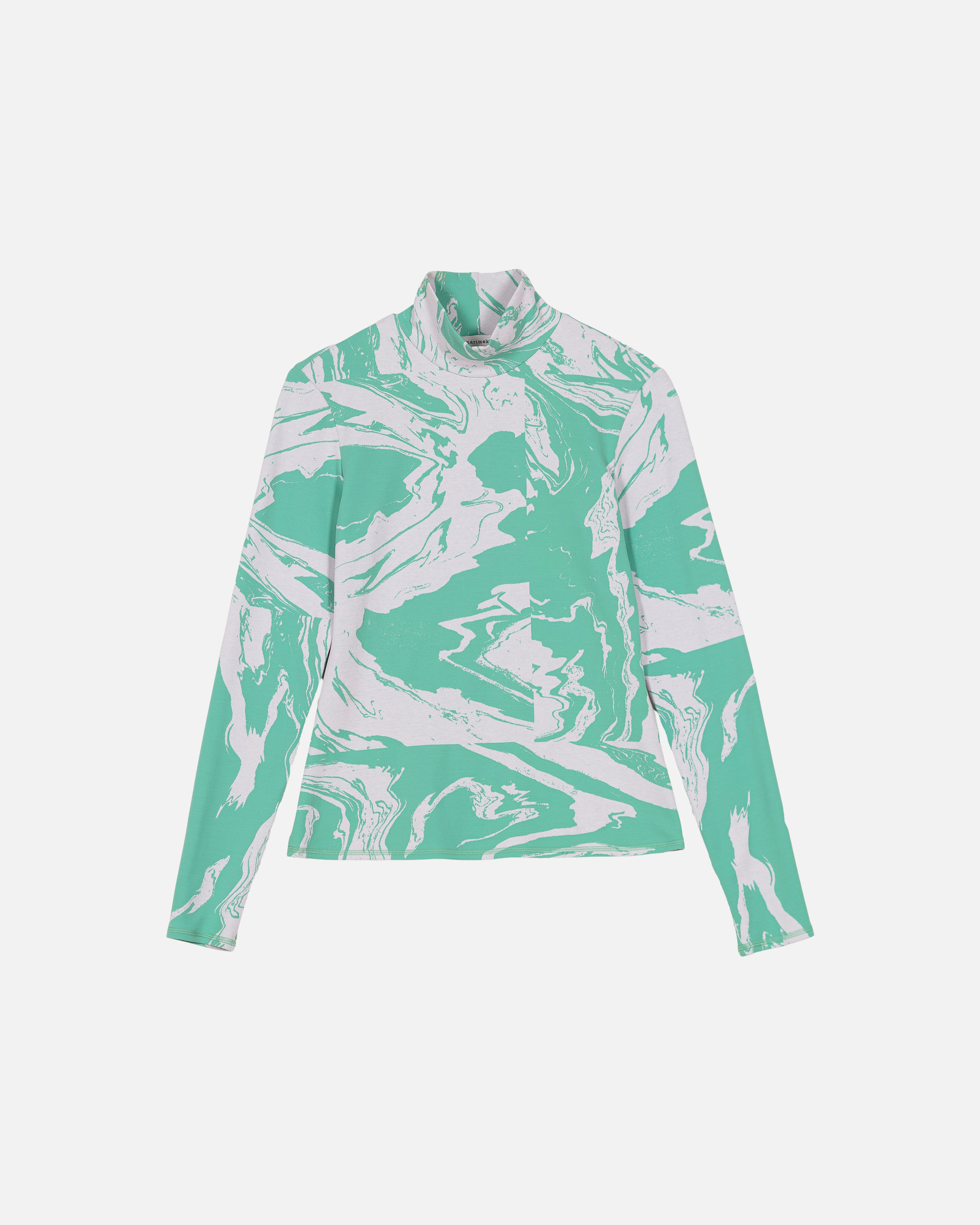Jäkälä Marras, Turtleneck shirt, rose, mint green,